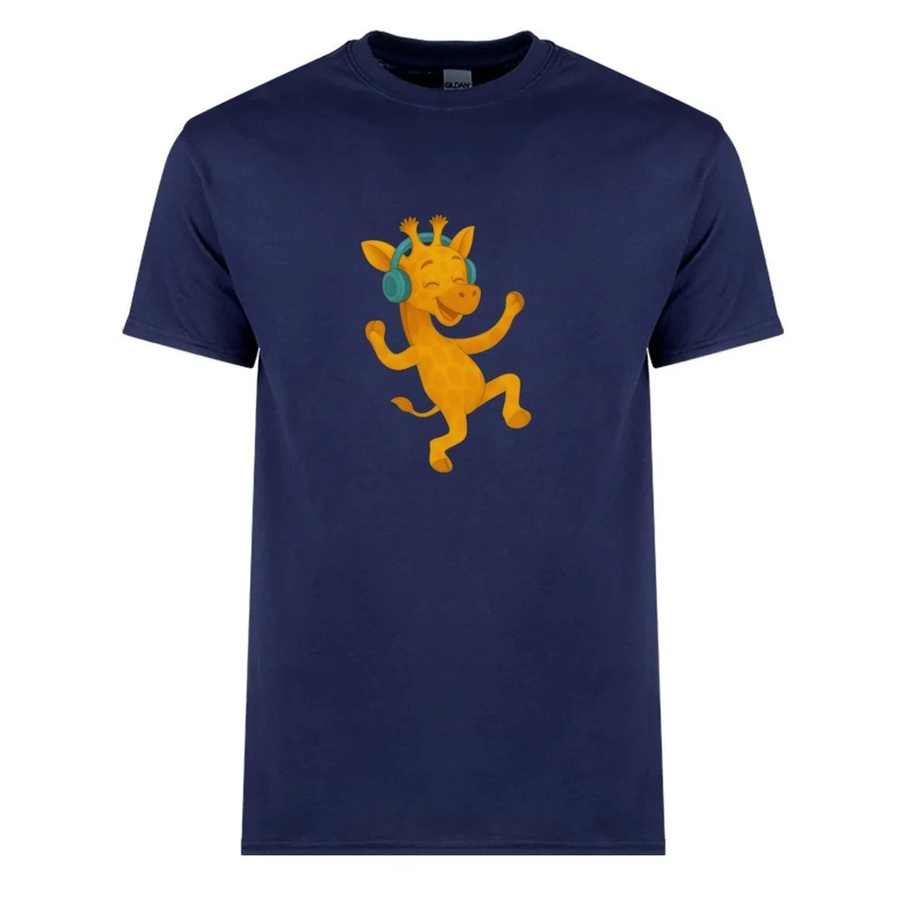 Dancing Twiga Mens T-shirt Blue.jpeg