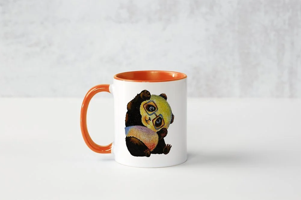 Panda Mug - Orange.jpeg