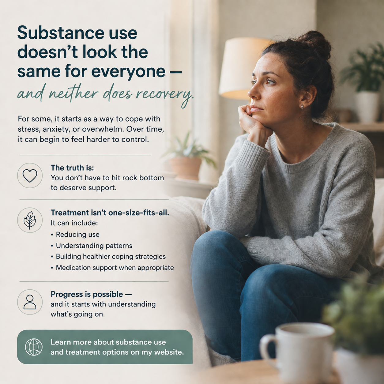 Understanding Substance Use: Support, Treatment, and What Recovery Can Look Like