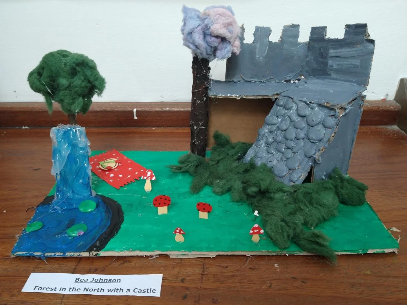 Bea Johnson Forest with a Castle in the North.jpg