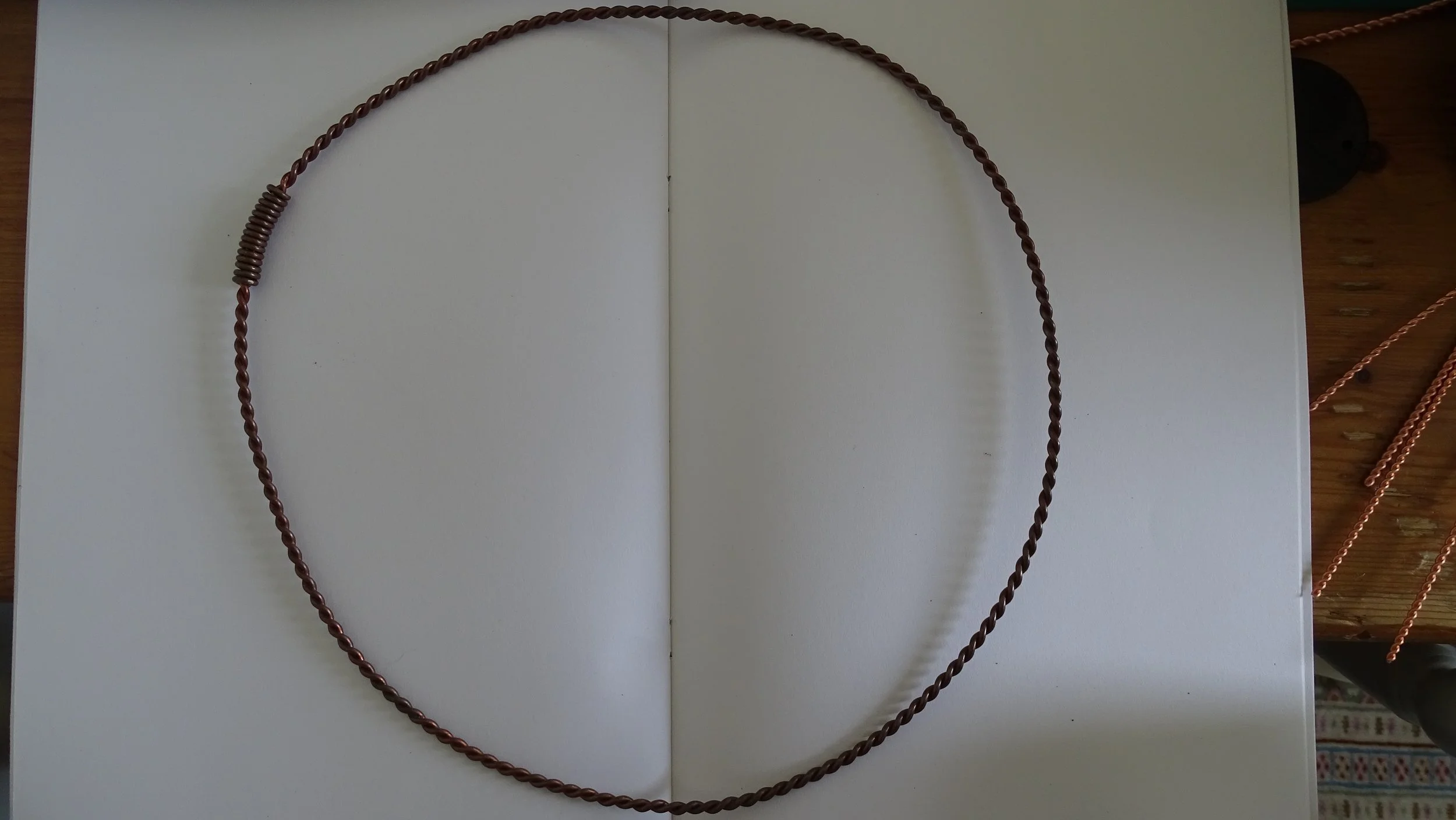 1 Full Cubit Copper Double-Wire Tensor Rings