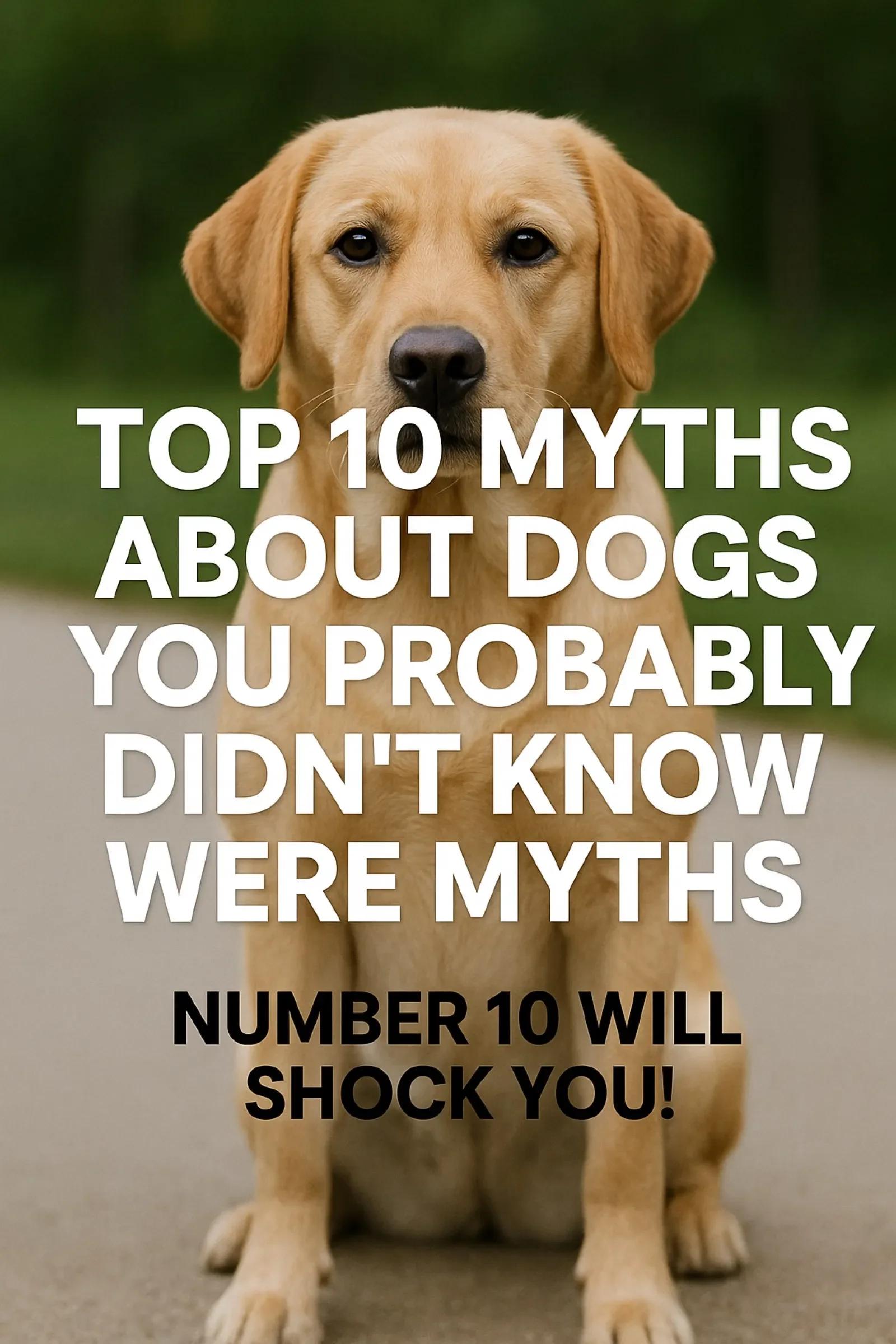 Top 10 Myths About Dogs Every Pet Owner Should Know