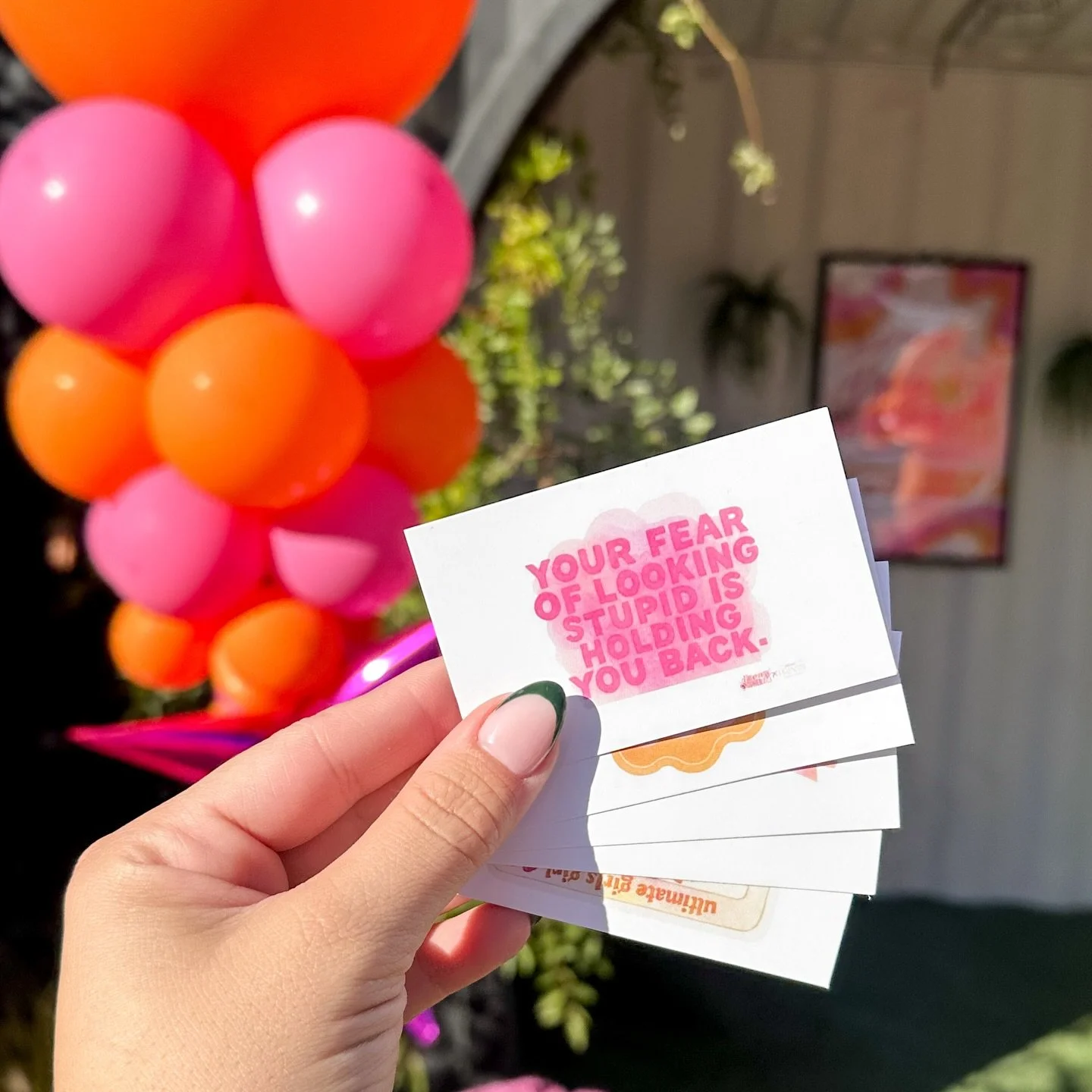 a little Sunday inspiration | your fear of looking stupid is holding you back 🩷 you&rsquo;ve got dreams? chase them! 🫶🏽 these @dreamwherld minis were everything 🧡