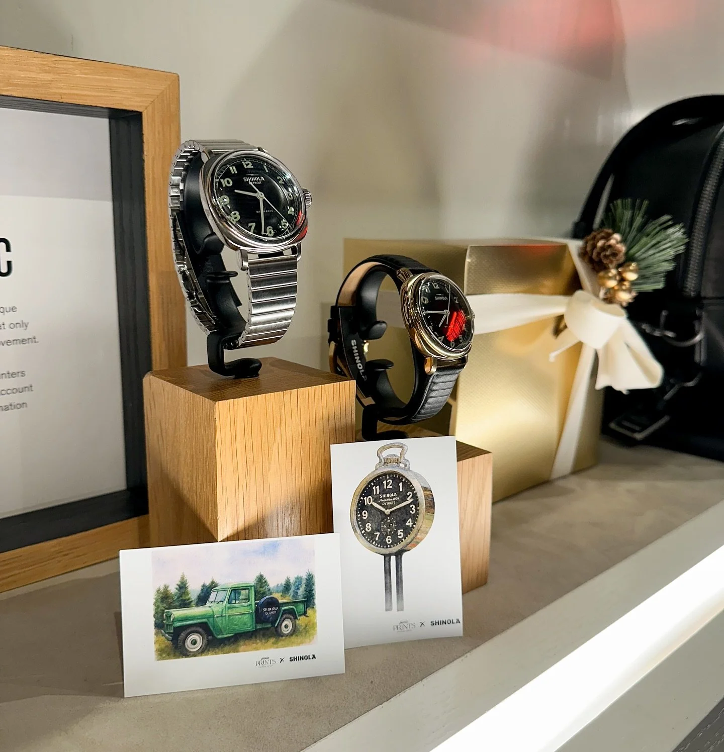 Shinola 🤝🏽 Mini Prints