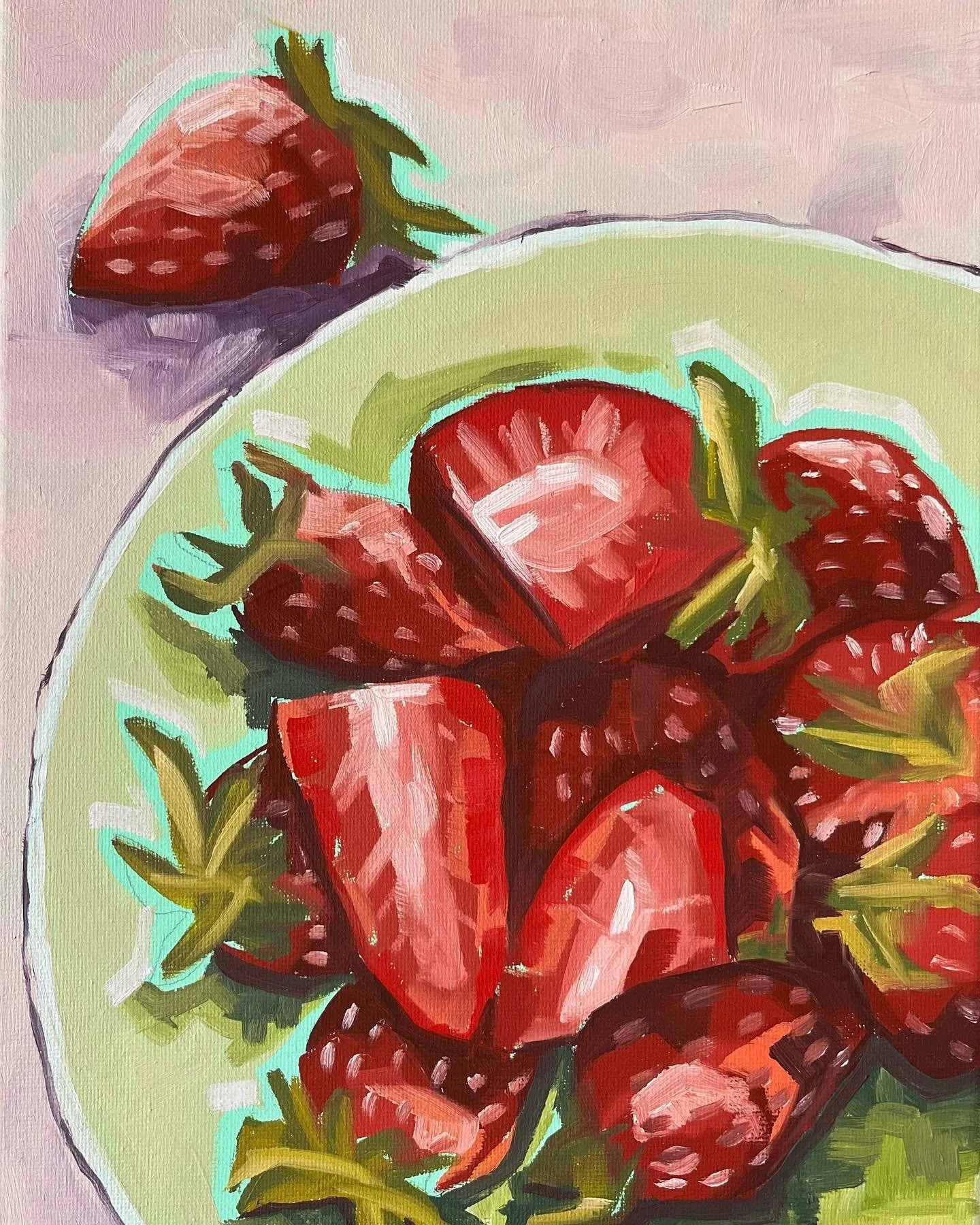 Strawberries 🍓

#oilpainting #strawberryoilpainting #strawberrypainting #fineart