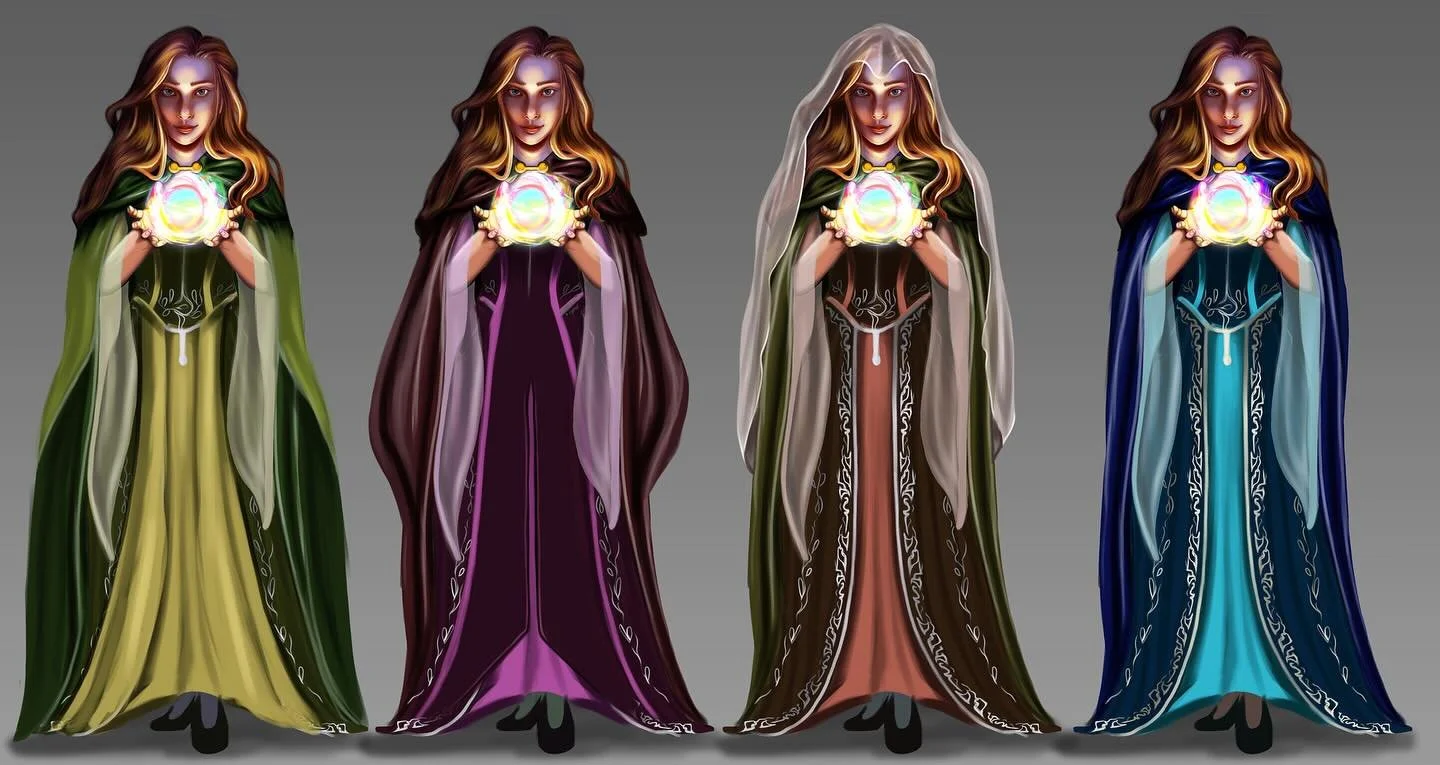 Witchy character development🧙🏻&zwj;♀️

#characterdesign #conceptartist #witchart #witchcharacterdesign #witchdrawing #conceptart #characterdevelopment #digitalartistry