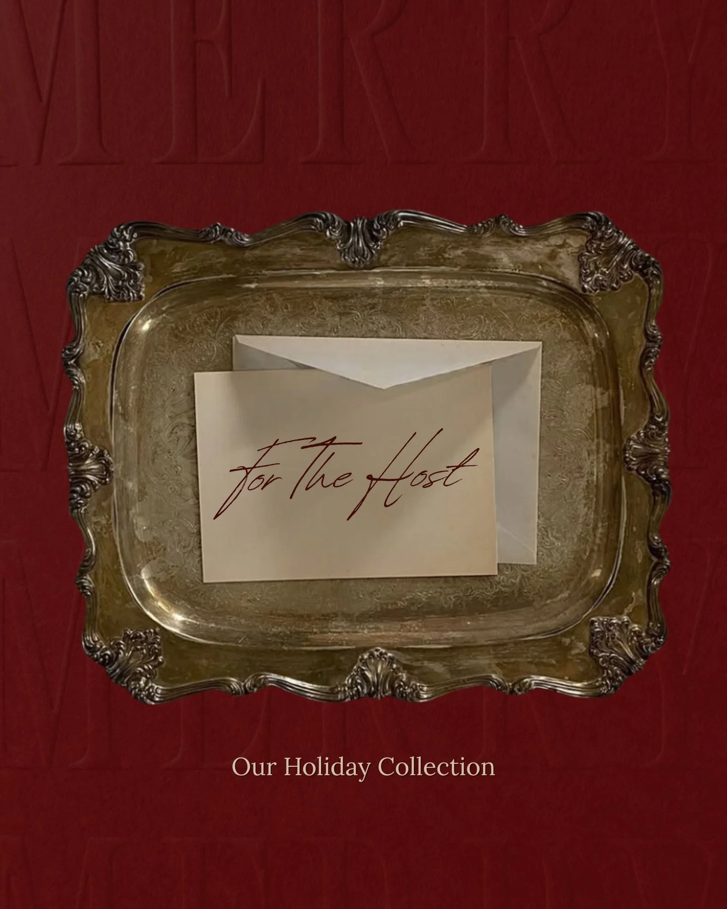 For The Host 🍽️ Collection VIII 
An ode to the one who always sets the table, pours the drink, lights the candle, and makes space feel like home.
This collection celebrates the artistry of hosting. The rituals, the thoughtful details, the beauty in 