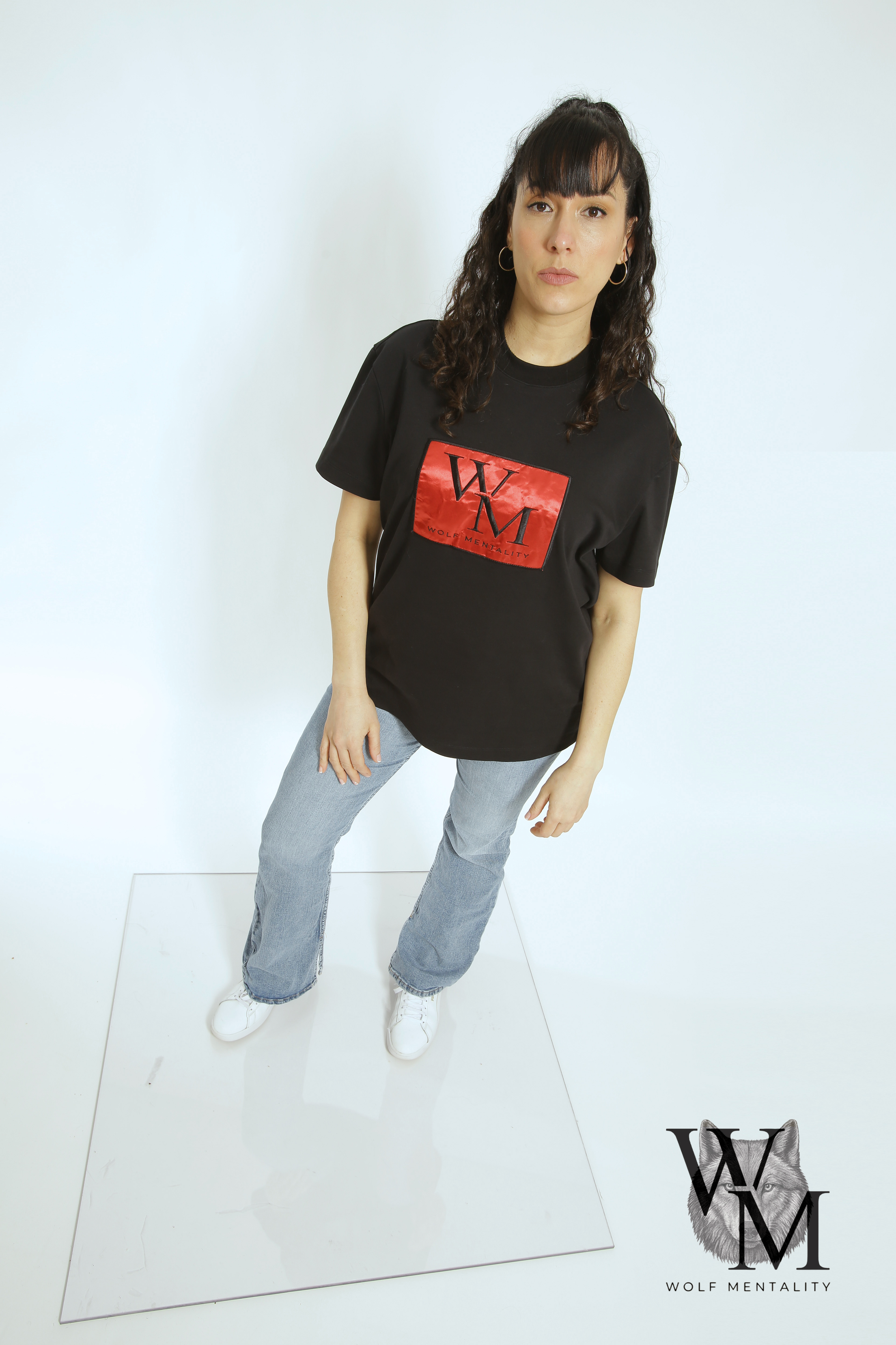 T-shirt signature Wolf Mentality