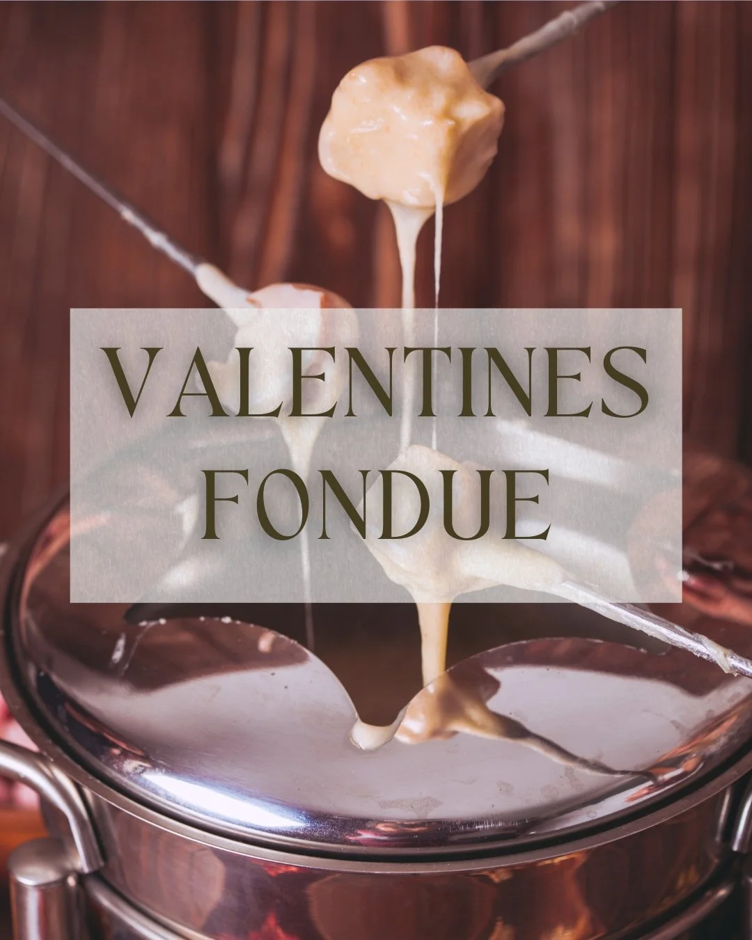 Valentines fondue