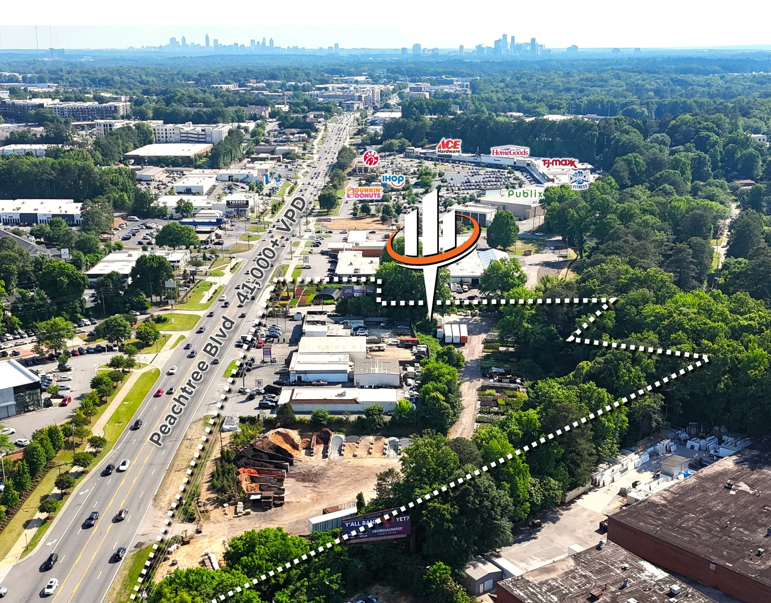  FOR SALE | 6.45 AC Development Site  
 5604 Peachtree Blvd, Chamblee, GA 


