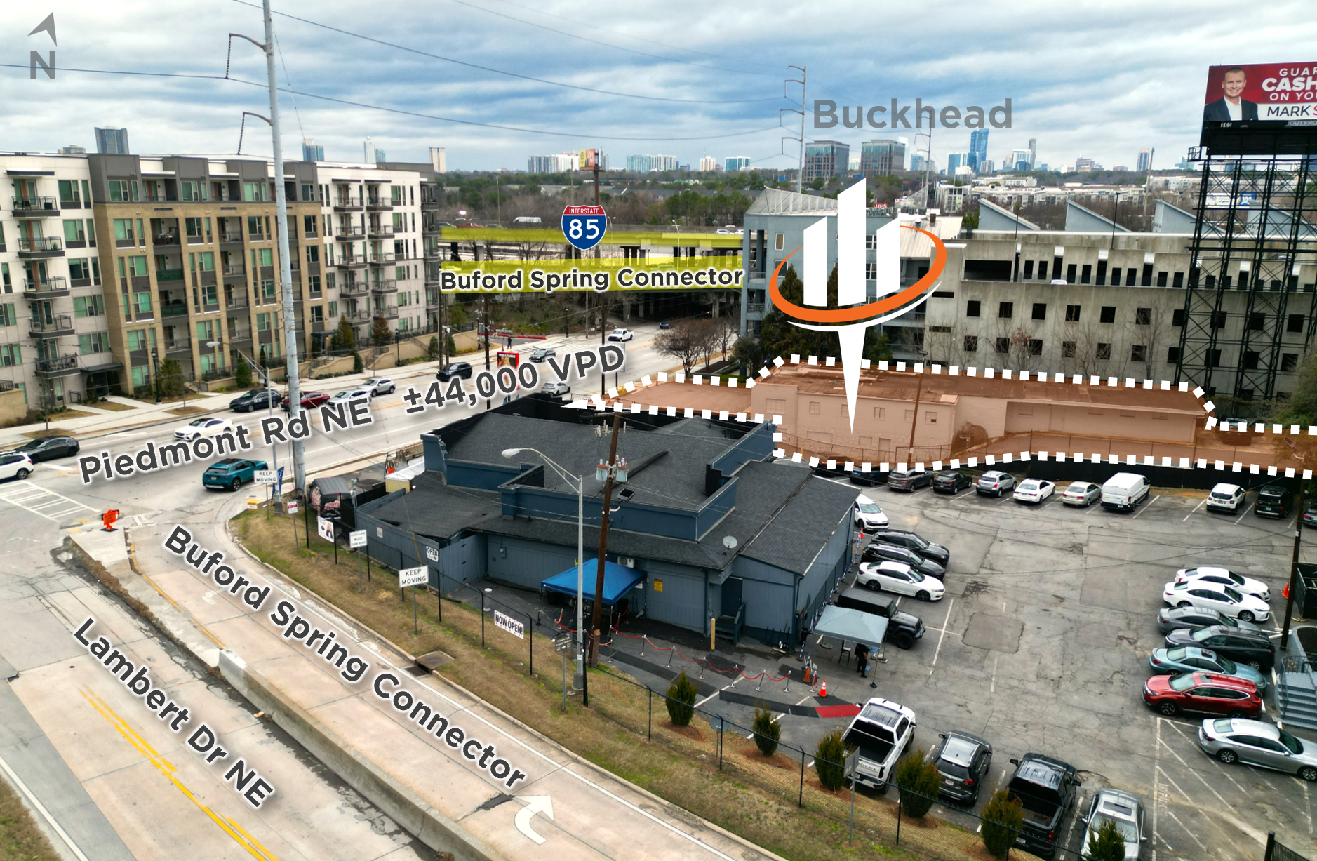  FOR SALE | Upper Piedmont Retail | Value-Add or Reposition  
 2087 Piedmont Road NE, Atlanta, GA 


