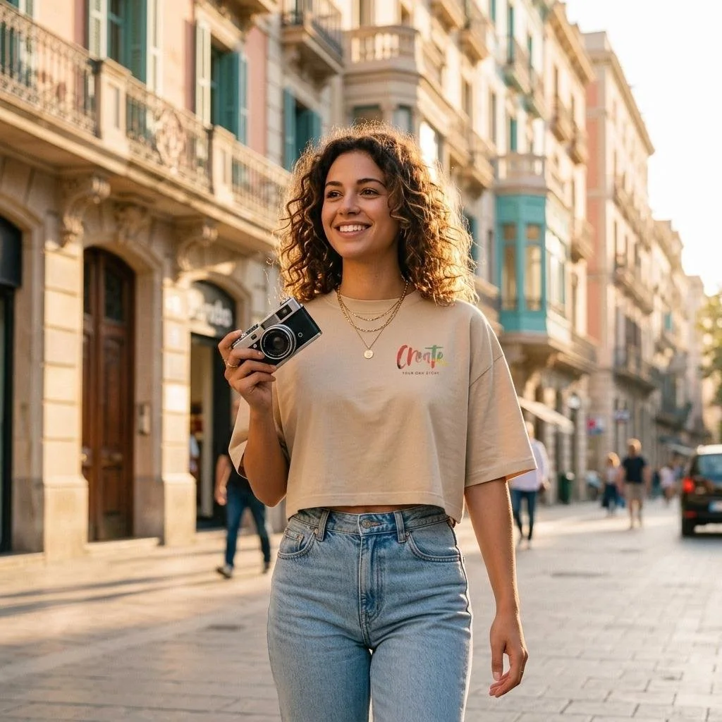 CREATE - Cropped T-Shirt