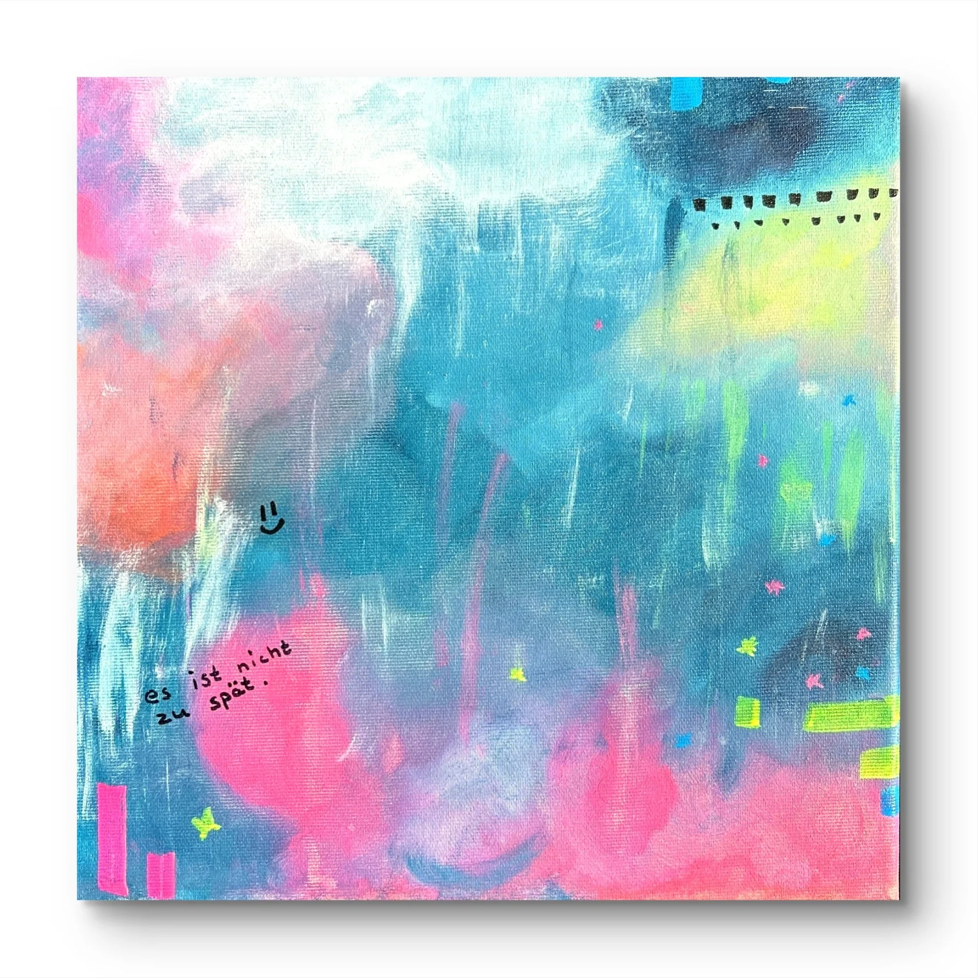 YOUR TURN 20 × 20 cm 
Es erinnert daran, dass irgendwann der Punkt kommt, an dem niemand die Entscheidung für uns treffen kann. AUSSTELLUNGSPREIS: 120€