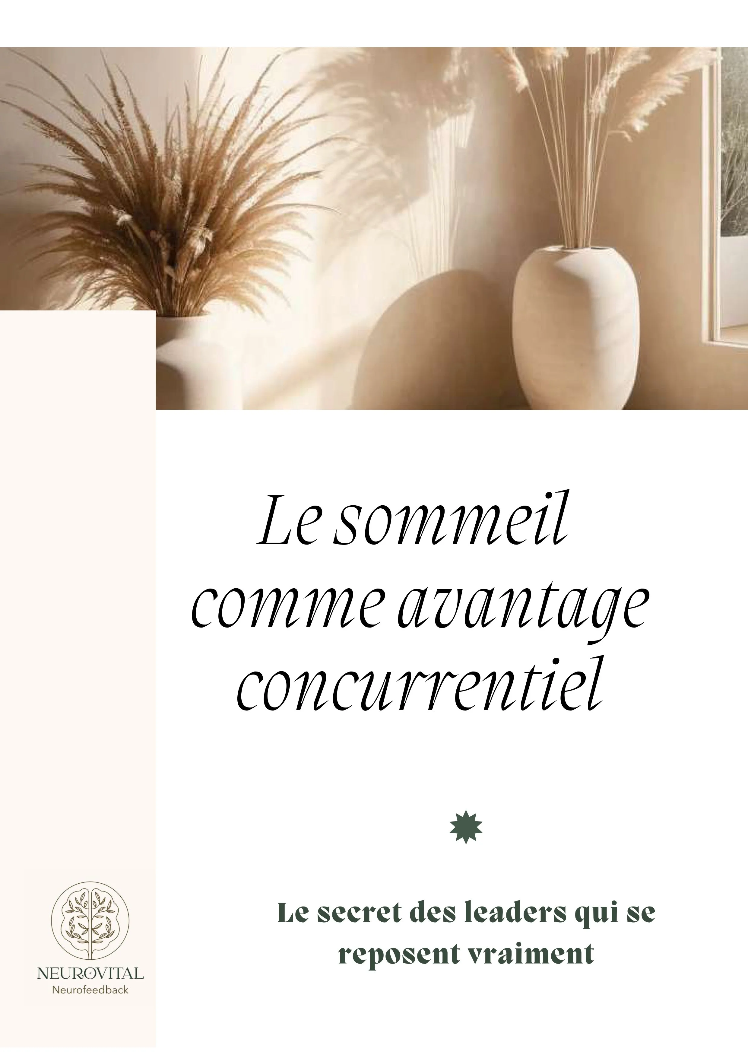 Le sommeil comme avantage concurrentiel