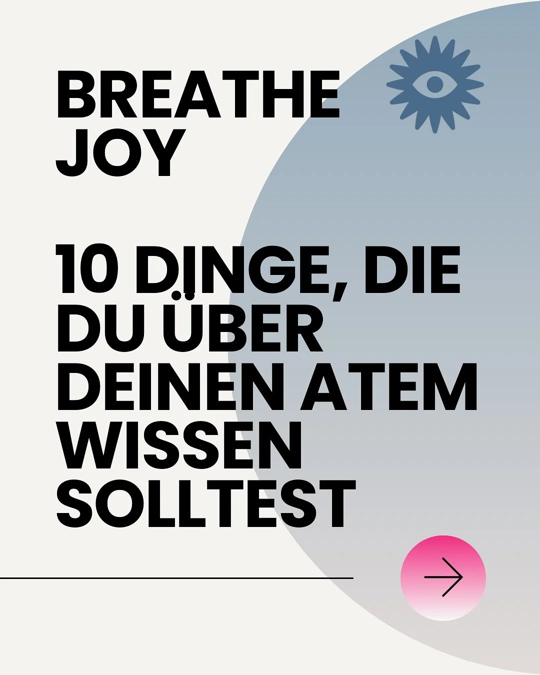🌬️ BREATHE JOY &ndash; Woche 2 der Challenge
Diese Woche dreht sich alles um den Atem: dein st&auml;rkstes Werkzeug f&uuml;r Ruhe, Klarheit &amp; Freude.

In meiner App findest du dazu neue Videos:
✨ 12 Min Flow f&uuml;r H&uuml;fte &amp; Twist
✨ 3 M