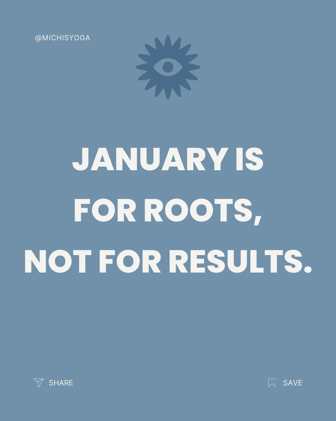 &bdquo;January is for roots, not for results.&ldquo;

Diesen Satz habt ihr mich in den letzten zwei Wochen wahrscheinlich oft sagen h&ouml;ren.
Und ich meine ihn genau so.

Mitte J&auml;nner &ndash; und wir sind noch immer mitten im 
&bdquo;Wintering