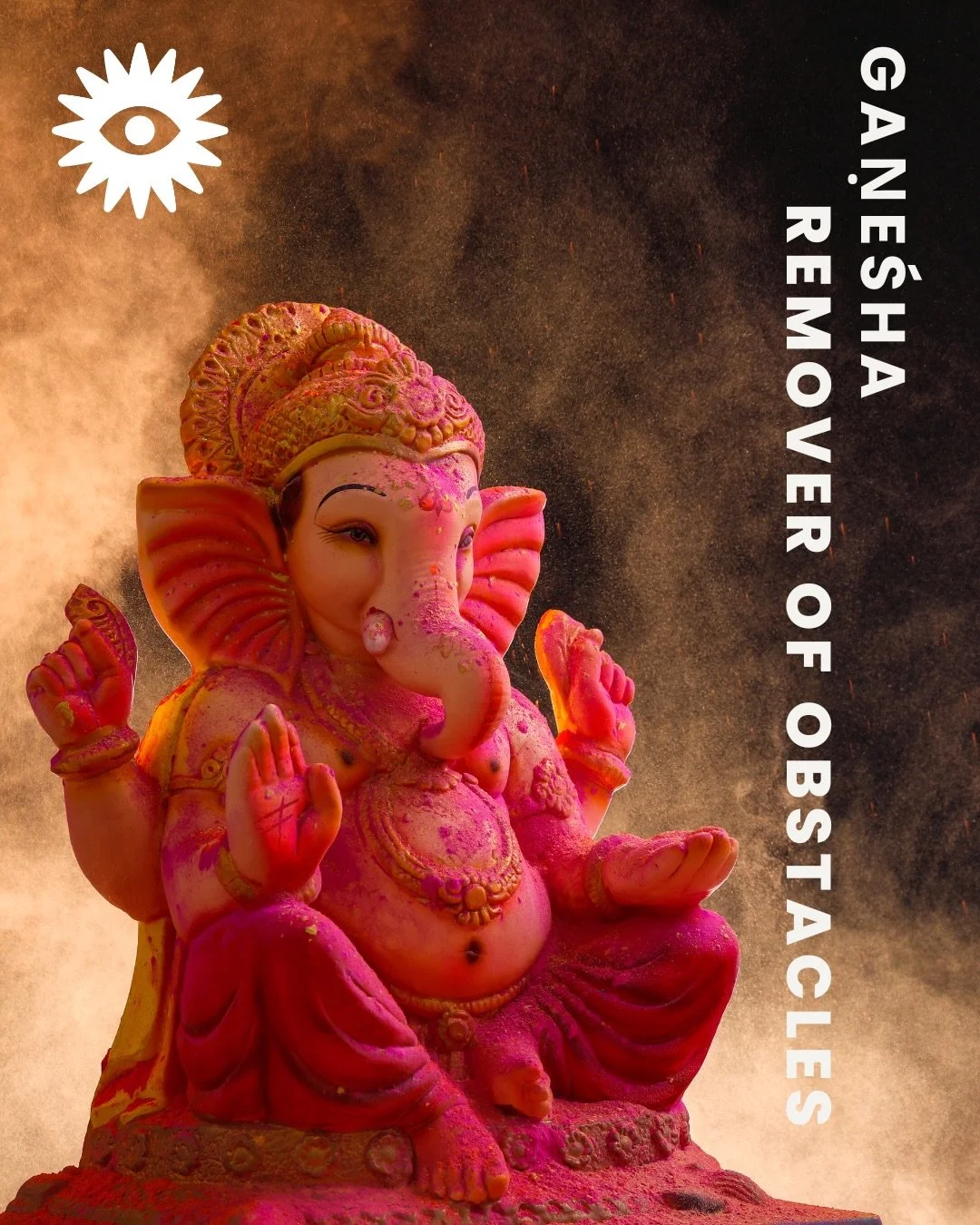 In der letzten Woche unseres Fokus des Monats J&auml;nner &ndash; Intention
haben wir uns in Woche 3 dem Prinzip von Gaṇeśha gewidmet.

Der Elefantengott steht nicht nur f&uuml;r Neubeginn,
sondern auch f&uuml;r das bewusste Begegnen von Hindernissen