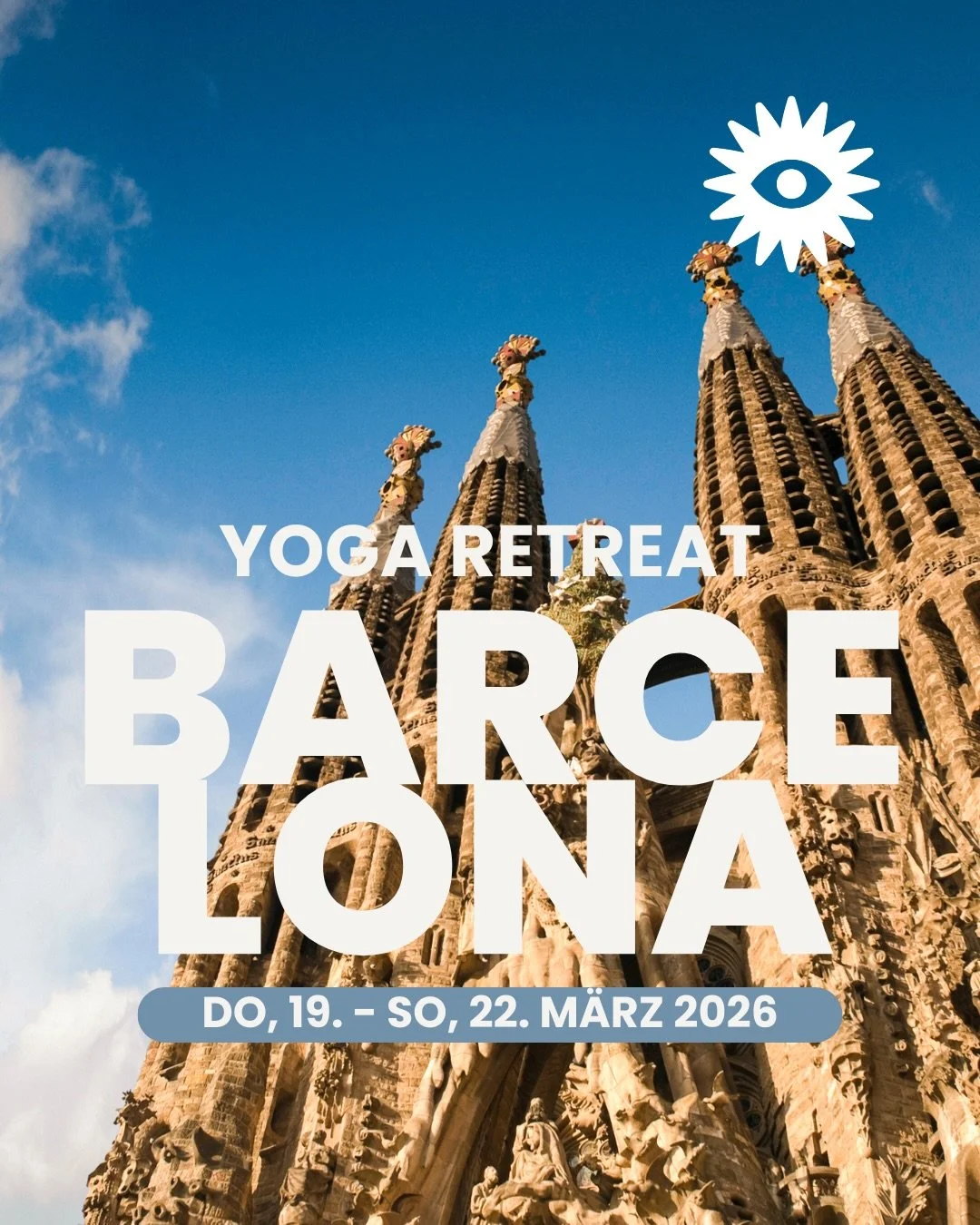 Noch 2 Pl&auml;tze. ✨

3 Klassen mit mir.
1 Klasse mit meiner Lehrerin Karina.
1 Klasse mit Sunny Boy Bodhi.
Meer. Stadt. Community. 🌊

Ein Platz ist sogar in meinem Zimmer frei &ndash;
perfekt f&uuml;r dich, wenn du alleine reist
und dich trotzdem 
