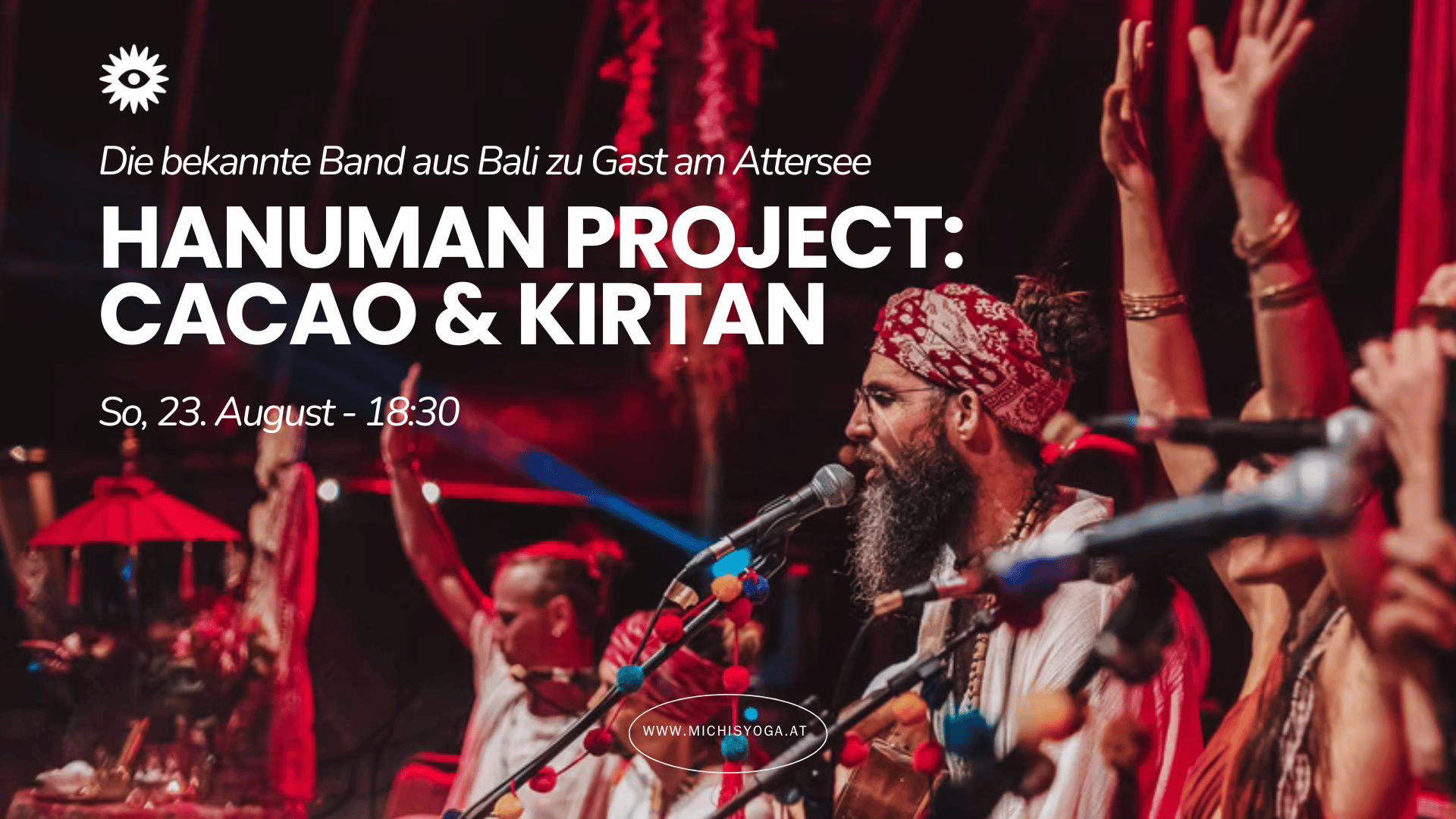 So, 23. Aug: Cacao • Kirtan • Mantra Konzert: HANUMAN PROJECT LIVE