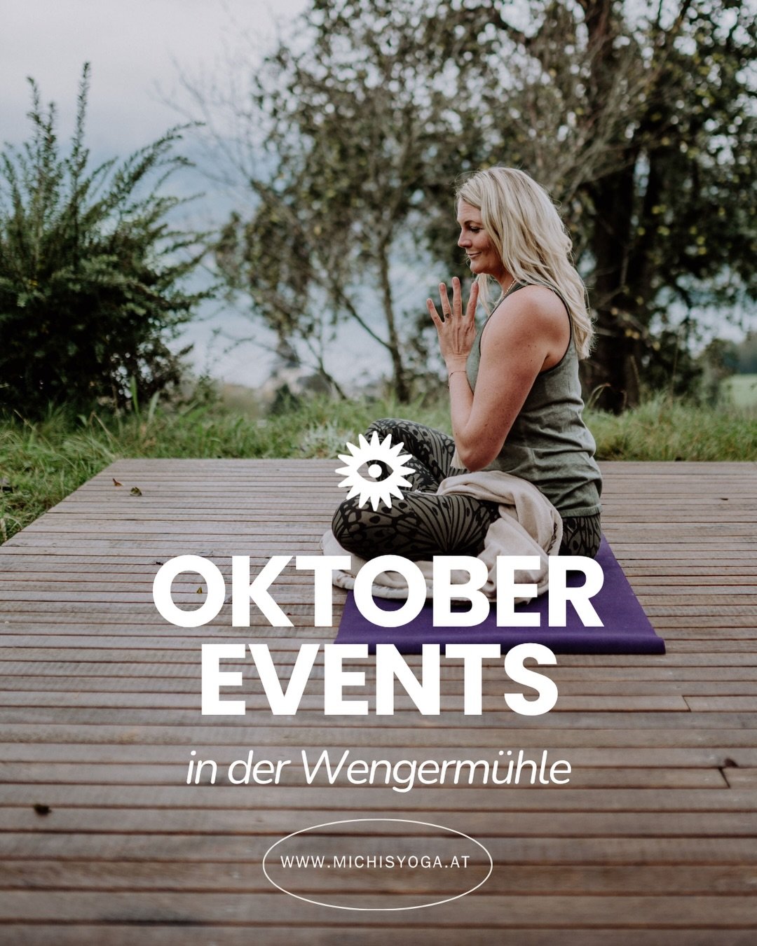OKTOBER EVENTS 🍂✨

Der Oktober bringt ein paar ganz besondere Stunden ins Studio &ndash; zum Runterfahren, Loslassen, Sp&uuml;ren und Auftanken. 🤎

🤍 SA 10.10. &middot; YIN &amp; SHIATSU
Ein 2h-Special gemeinsam mit Shiatsu-Therapeutin Lisa Eitzin