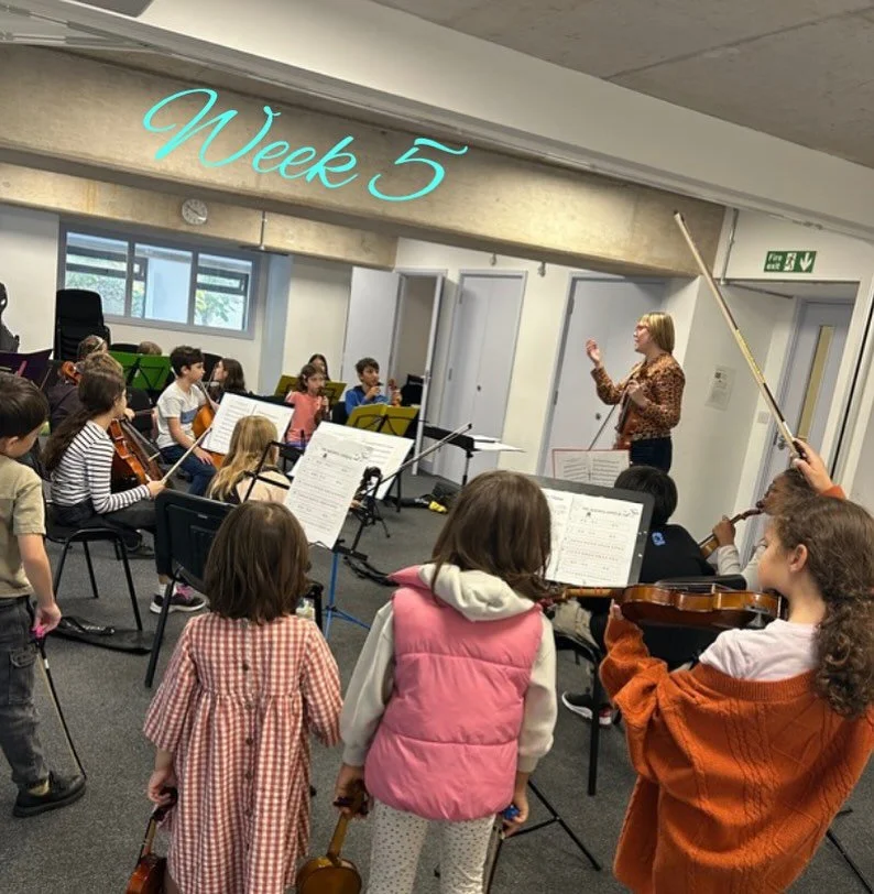 Week 5 saw our youngest players join in with the main orchestra - preparing a special spooky surprise!

#chambermusic #astronauts #quartet #beginners  #londonmusic #beginnerviolin #youngmusicians #strings #cello #violin #littleviolinist #cellist #you