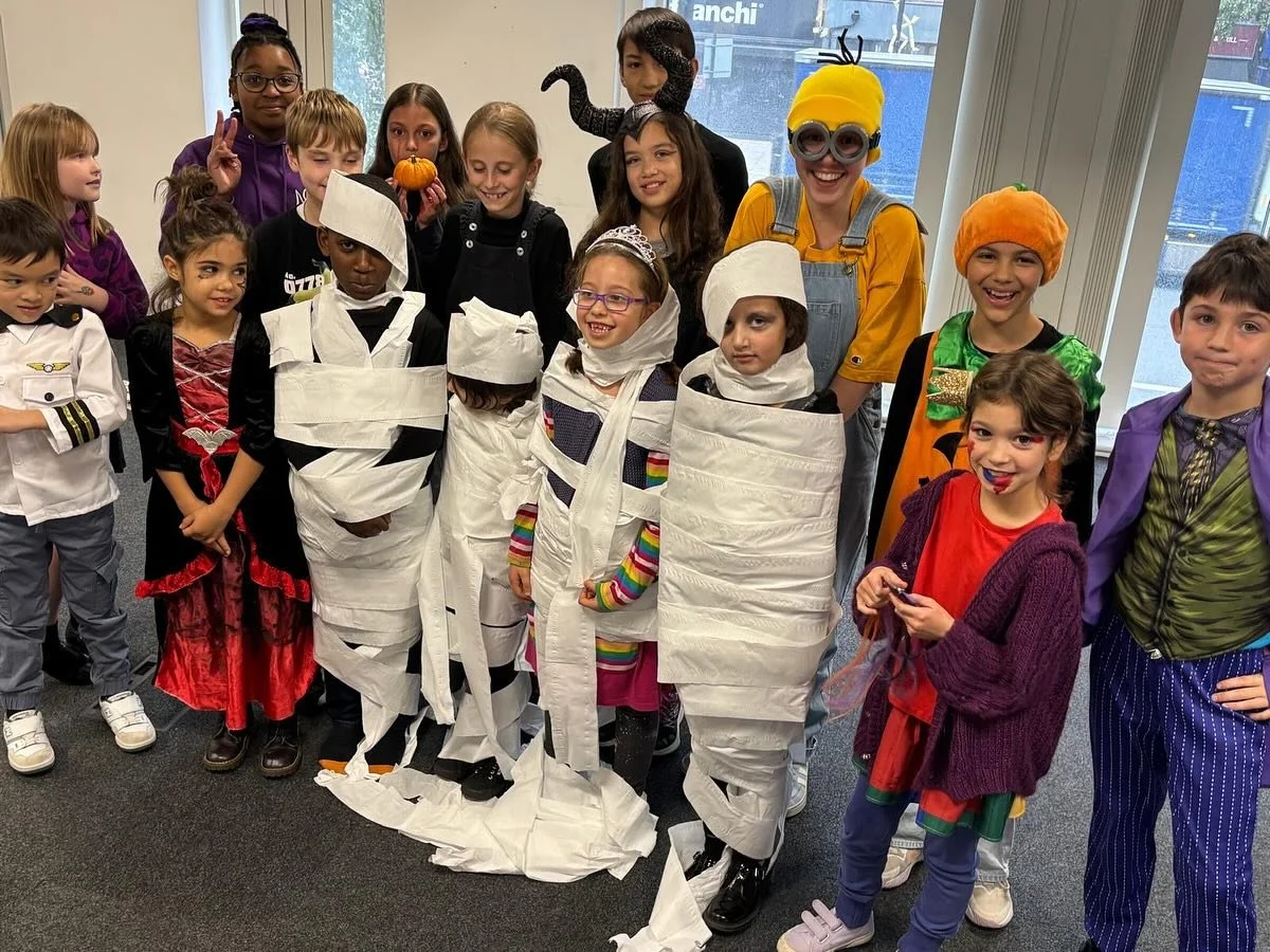 Can you tell we had the best time on Halloween fun day?!