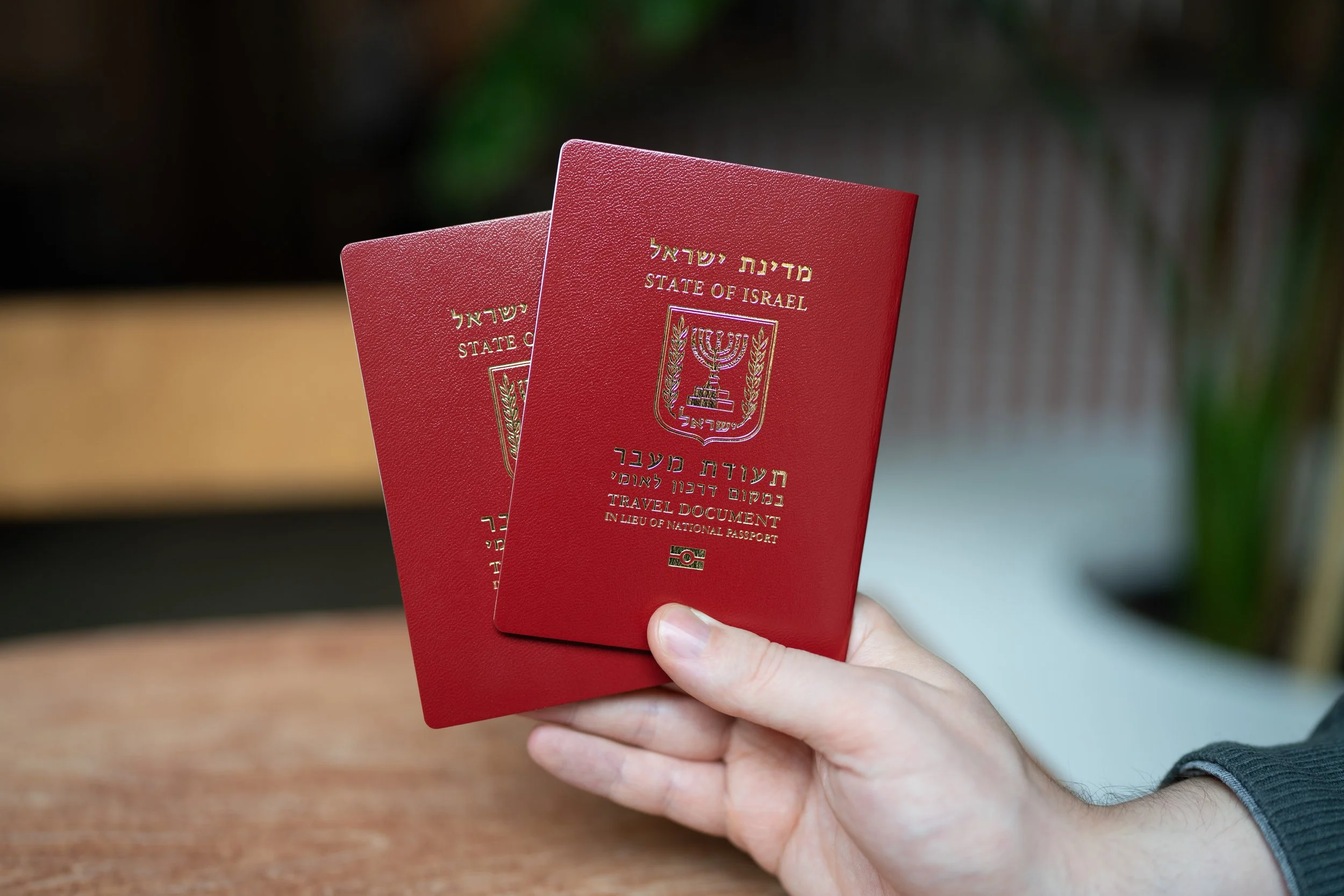 The Israeli Travel Document in Lieu of National Passport