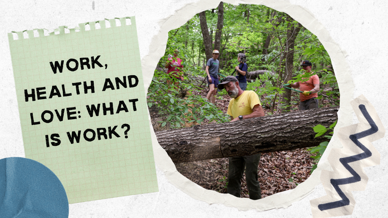 Work, Health, and Love: What is Work?