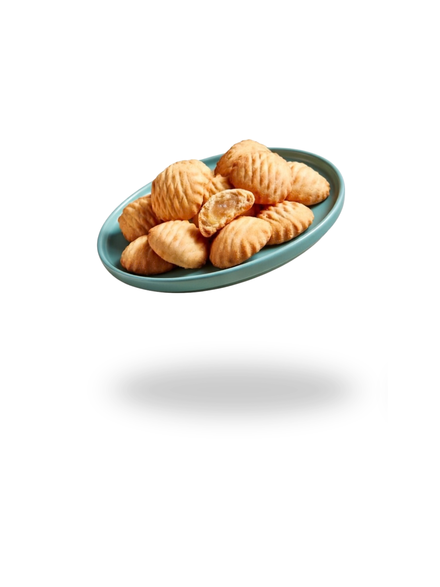 Egyptian Kahk with Malban – Traditional Butter Cookies (48 Pieces)