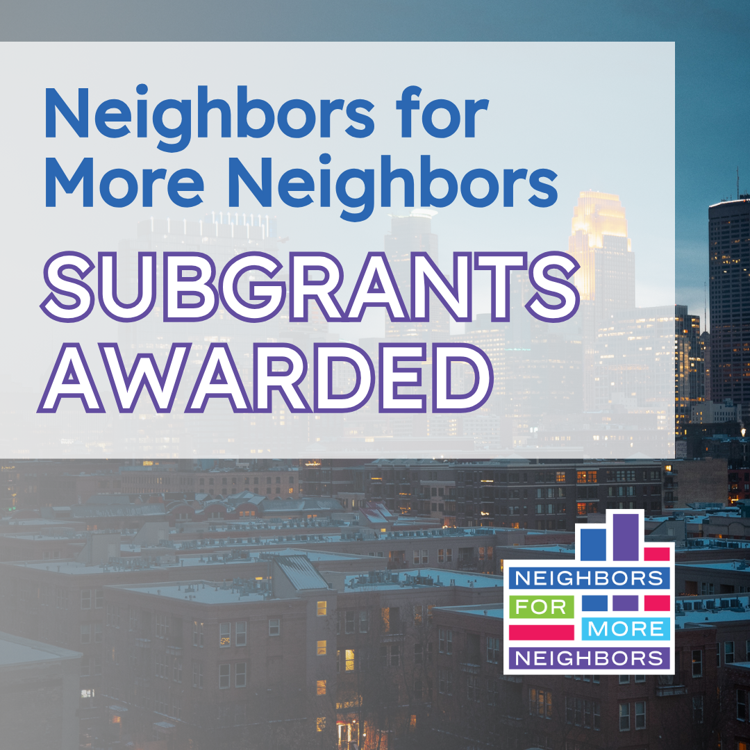 2025 Subgrant Awardees Announced