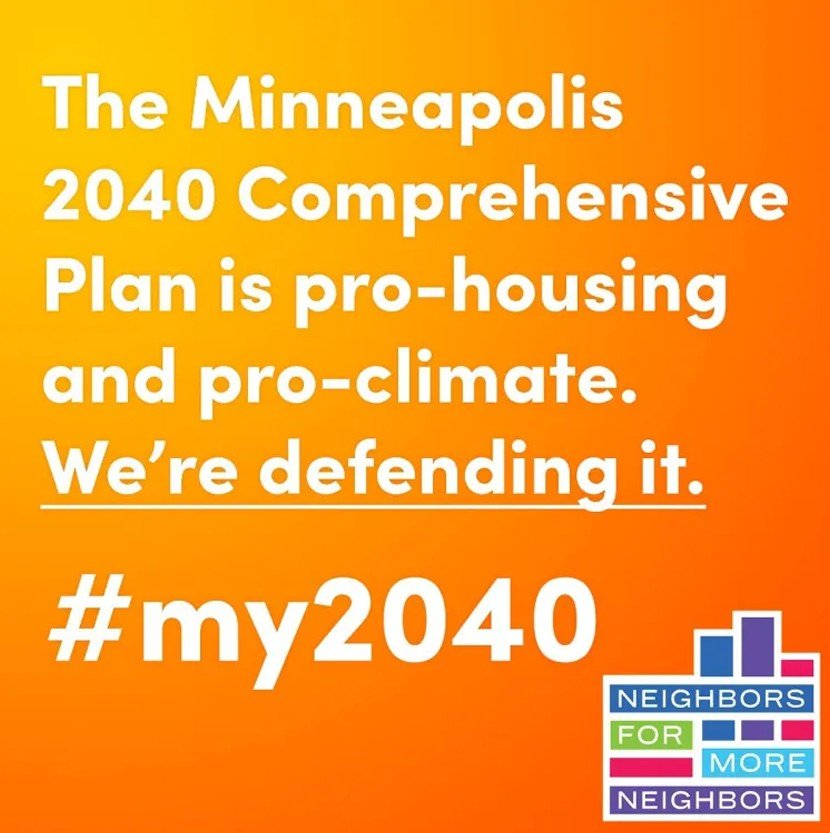 Minneapolis 2040 Lawsuit Update