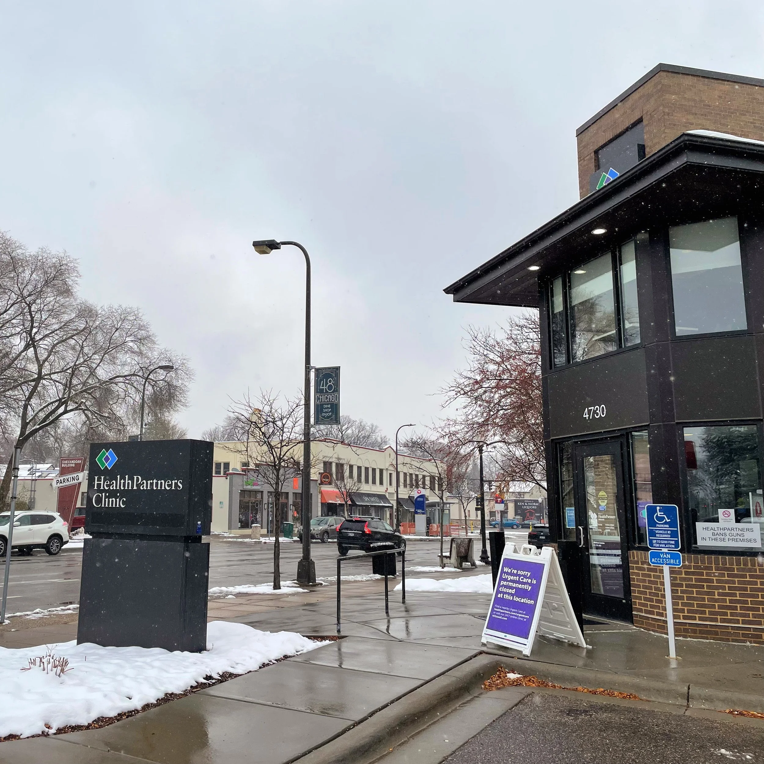 Health Partners Clinic at 48th and Chicago. Photo taken by Brit Anbacht.