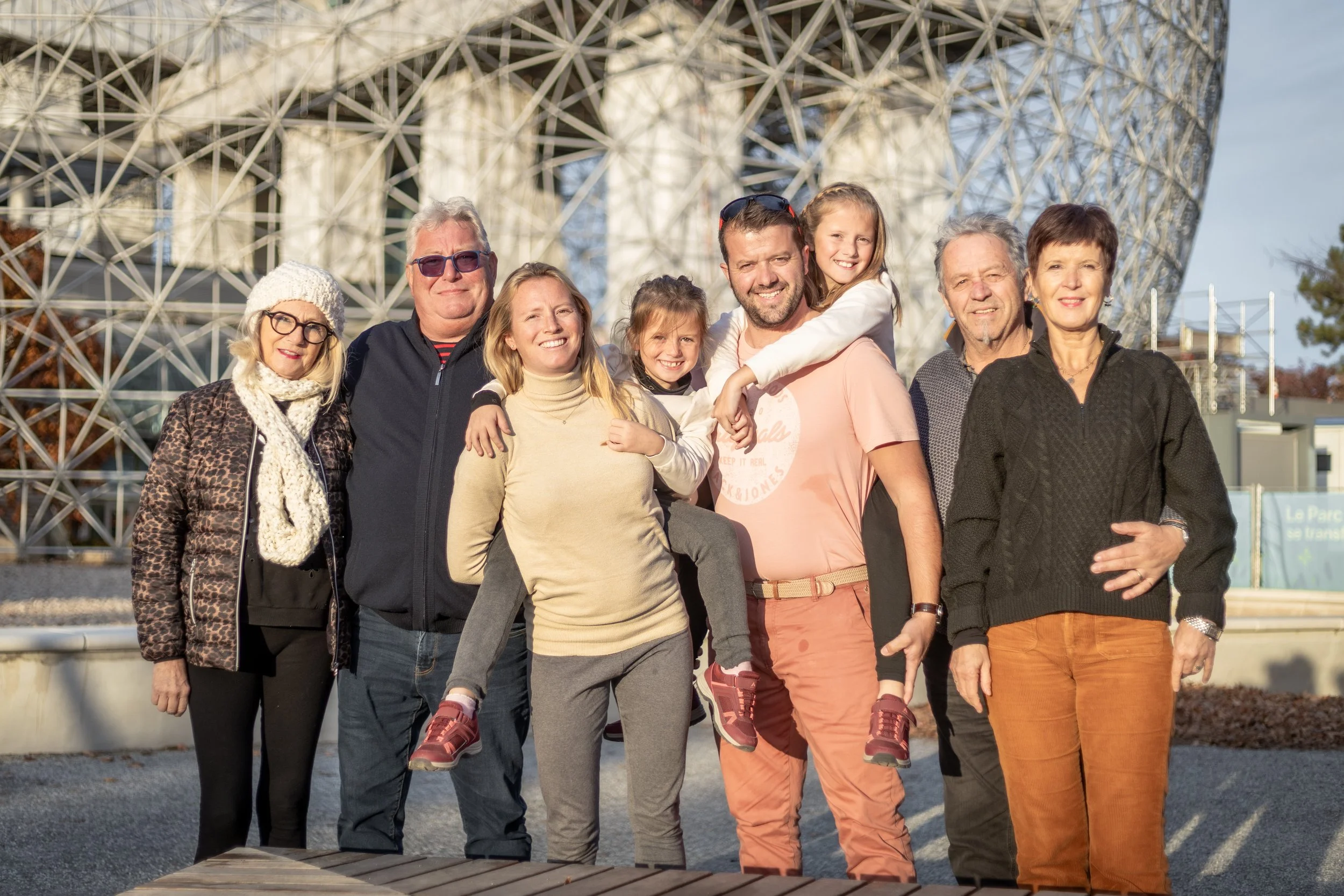 Séance photo de groupe