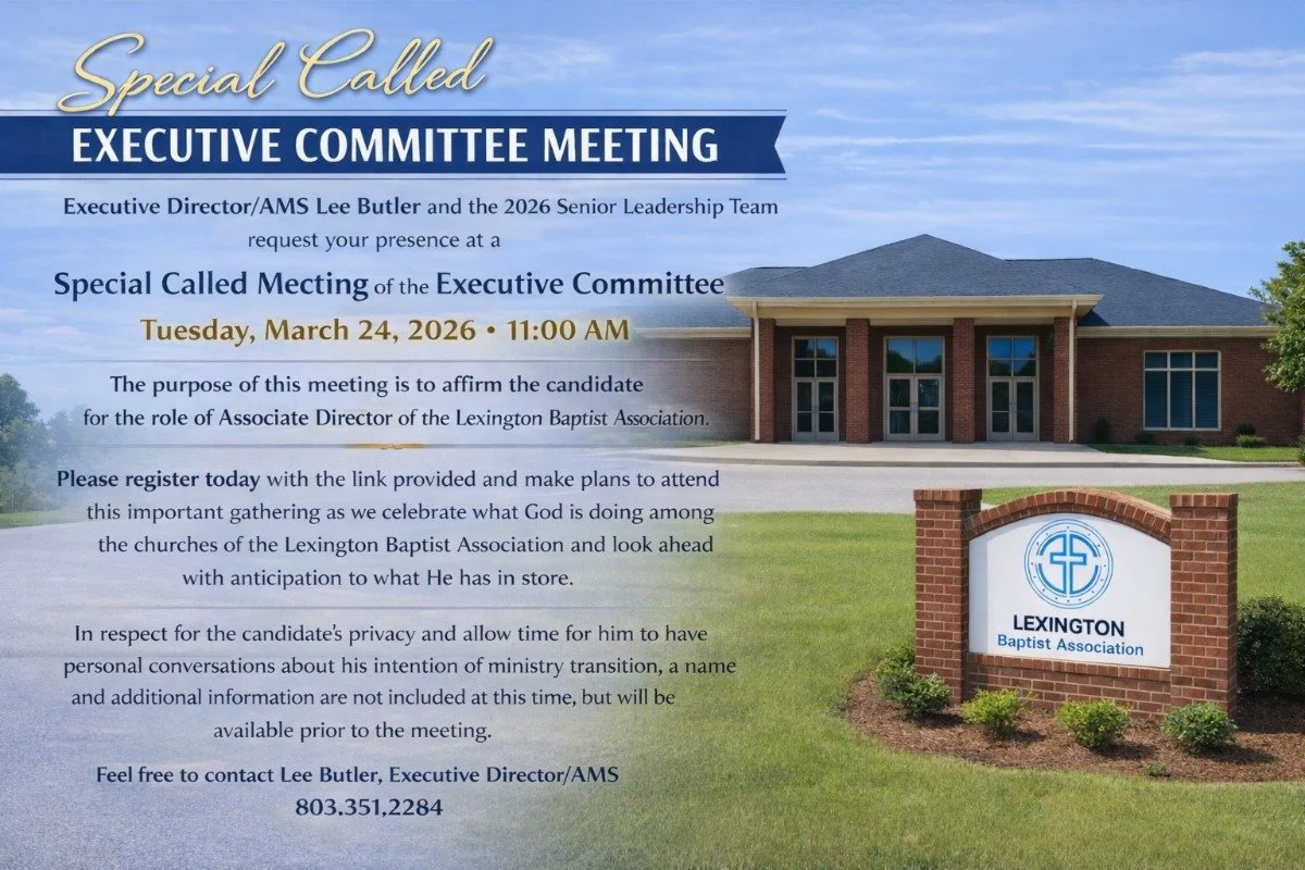 Special Called Meeting