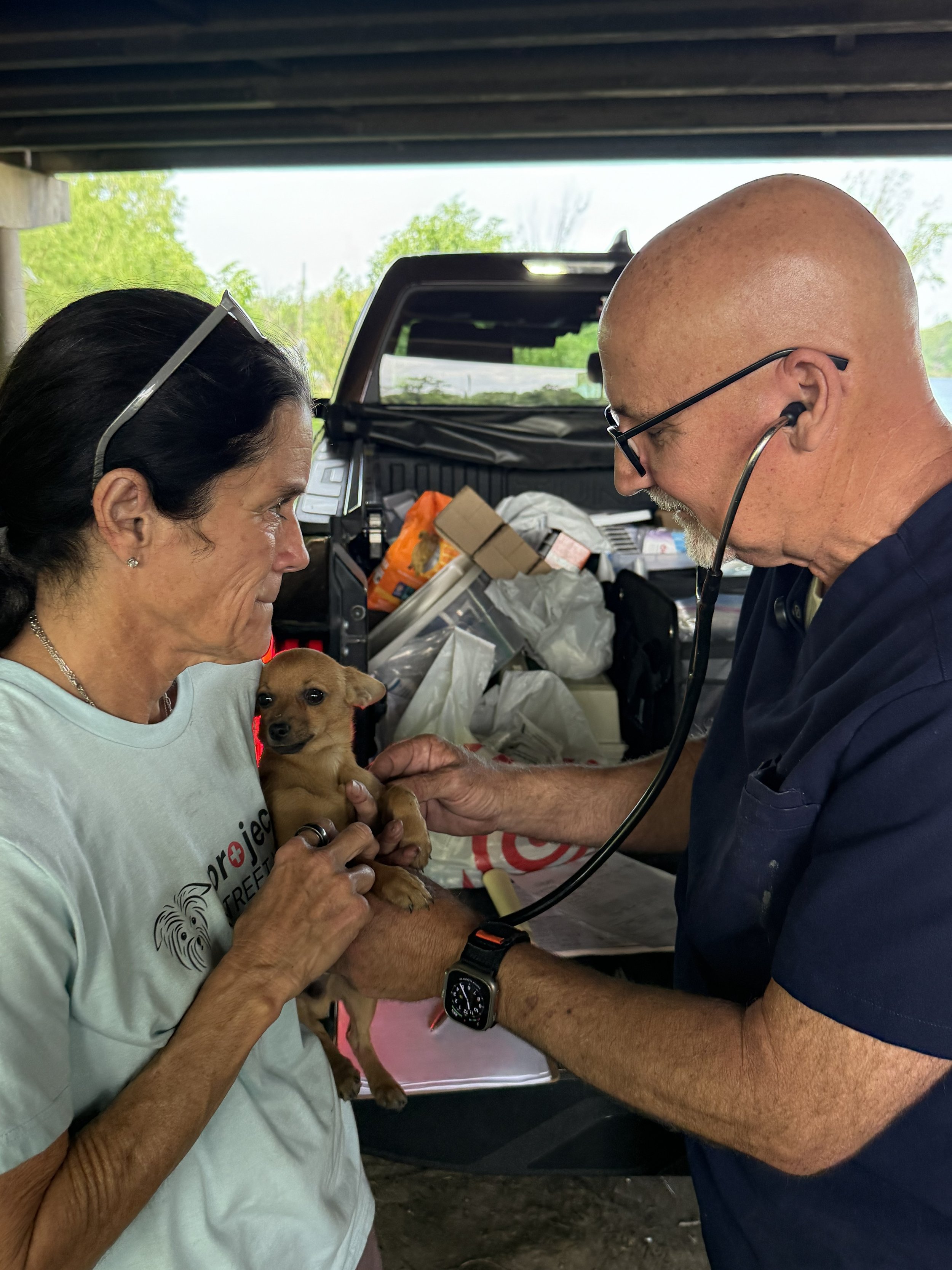 Dr. Randy Wuensche and his wife, Terrie