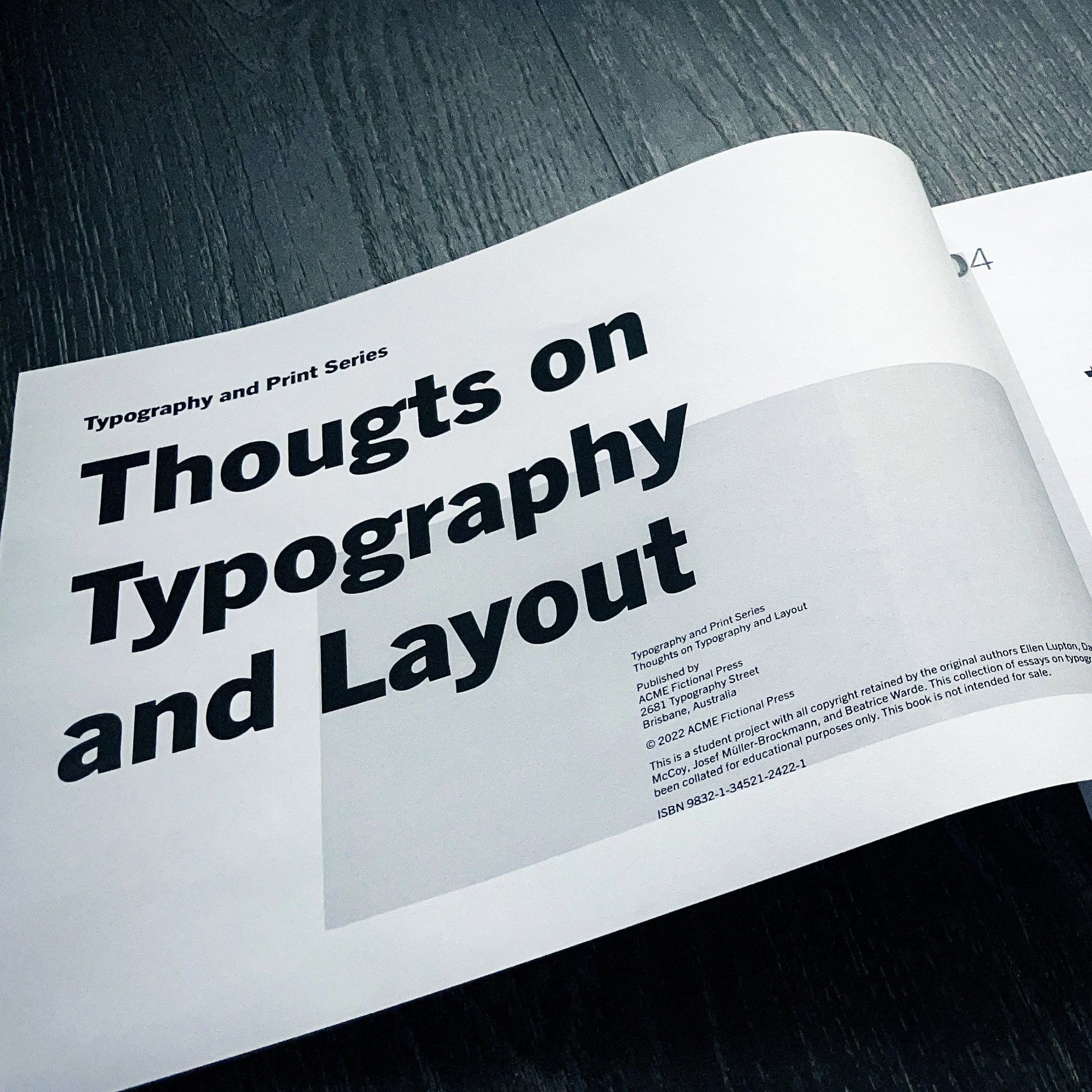 Typography & Layout