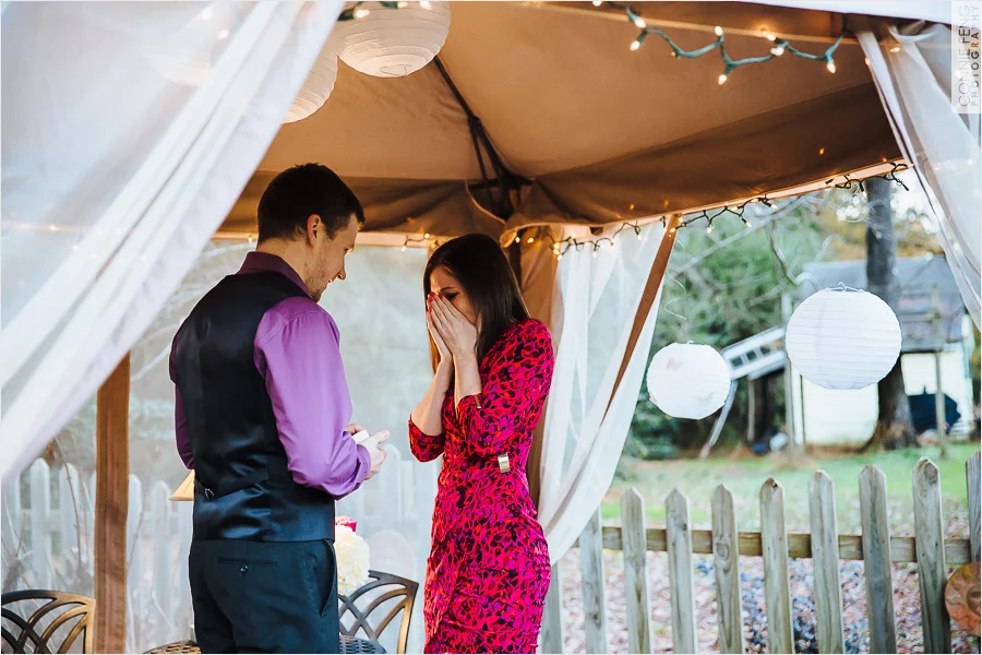 A Backyard Proposal • Raleigh Proposal Photographer