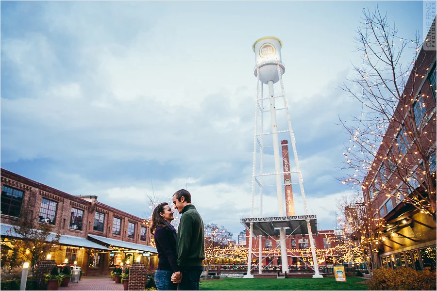 American Tobacco Campus • Durham Engagement Photographer