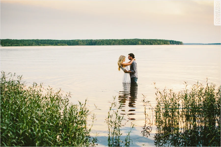Jordan Lake • Apex Engagement Photographer