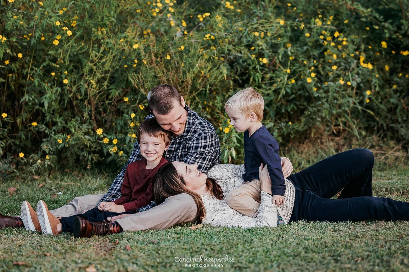 Fall Family Session at Womble Park