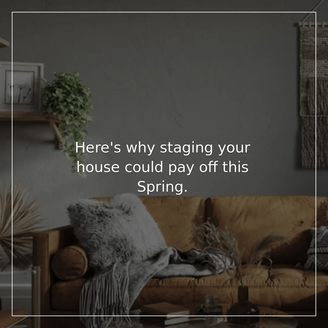 Why Staging Your House Could Pay Off This Spring

With more homes for sale right now, making a strong first impression matters. Staging can help your house sell faster and for more &ndash; and there's an option for almost every budget.

If you&rsquo;