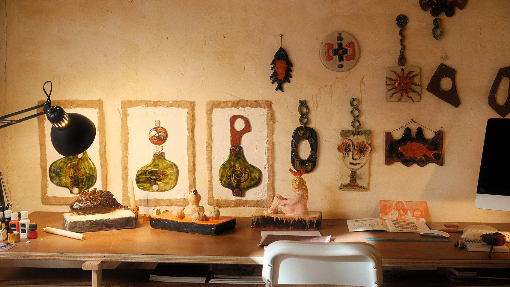 Les murs de la Galerie A.L 121 rue Sainte à Marseille