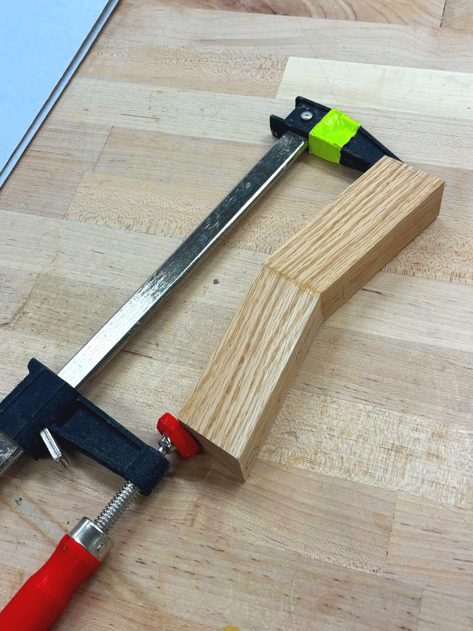 Side rail clamp up