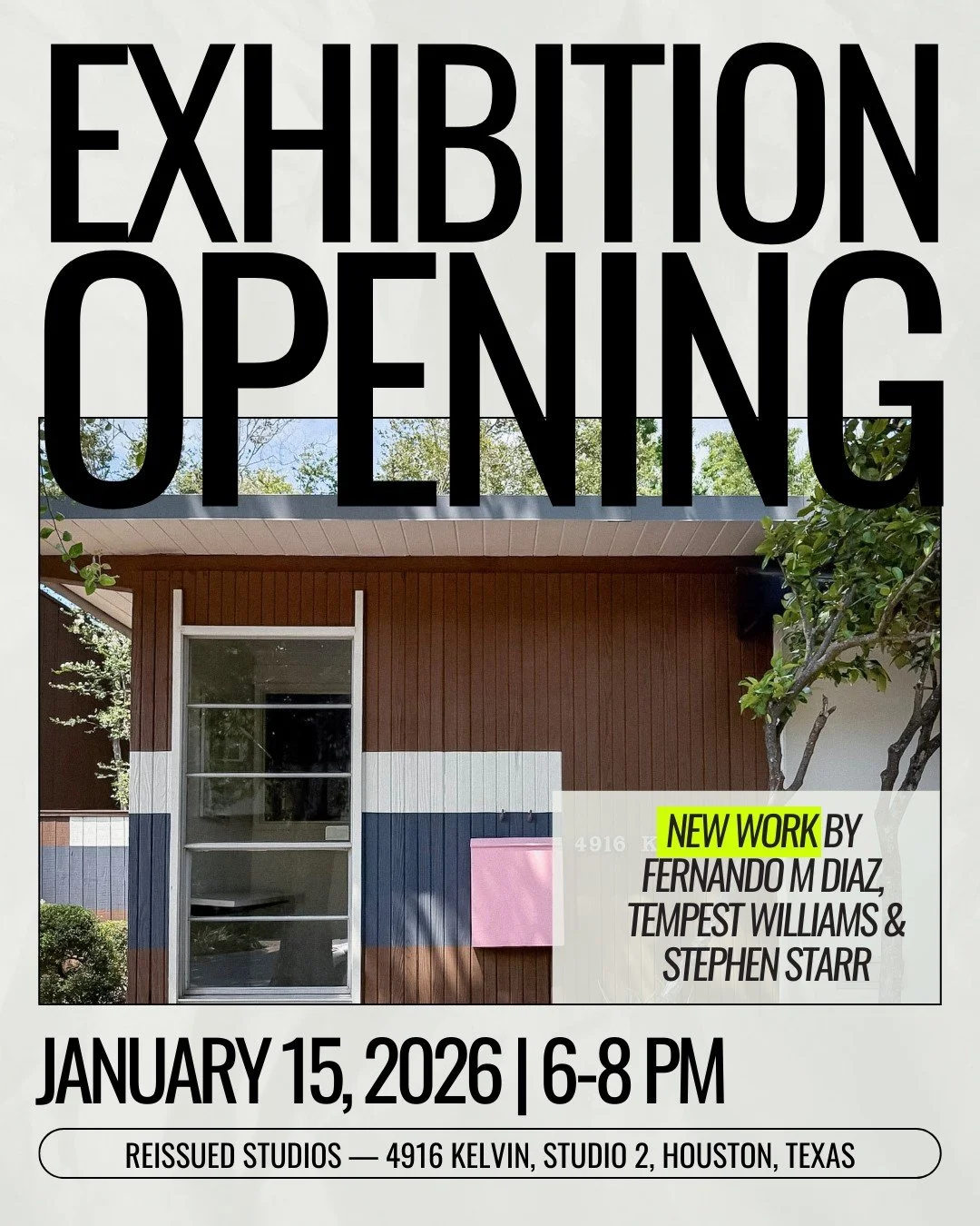 Come and experience 3 skilled artists we represent and celebrate a new partnership at Reissued: Suzi Steiger-Weinstock &amp; Felipe Contreras. 📆 January 15th - February 20th