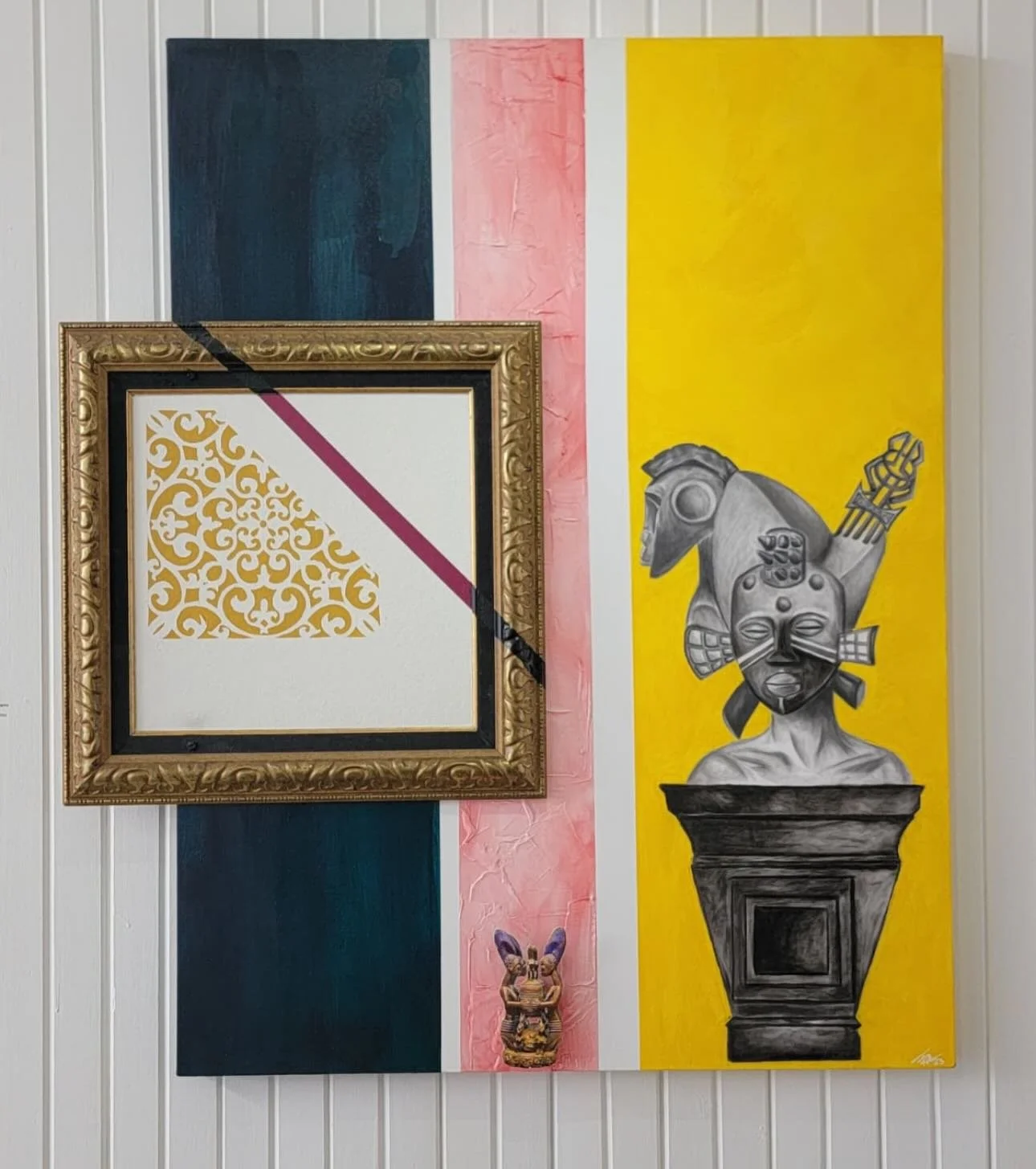 NO CHURCH IN THE WILD.  Tempest William&rsquo;s impactful pieces at the studio showing yesterday. We had an amazing time! Thank you to everyone who came to enjoy the art and meet Tempest (as well as see the finished studio) we are excited for the fut