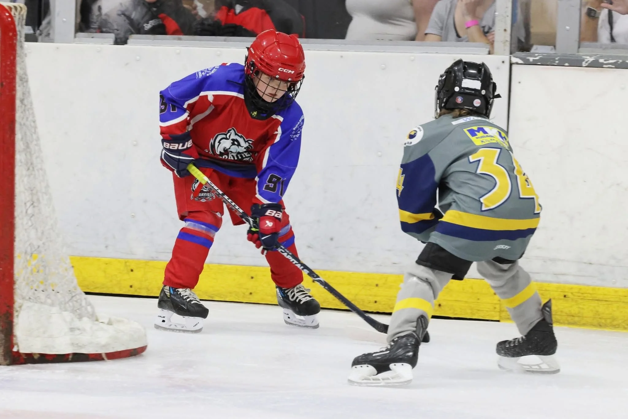 junior ice hockey players