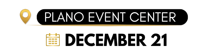 Sign for Plano Event Center with logo and text