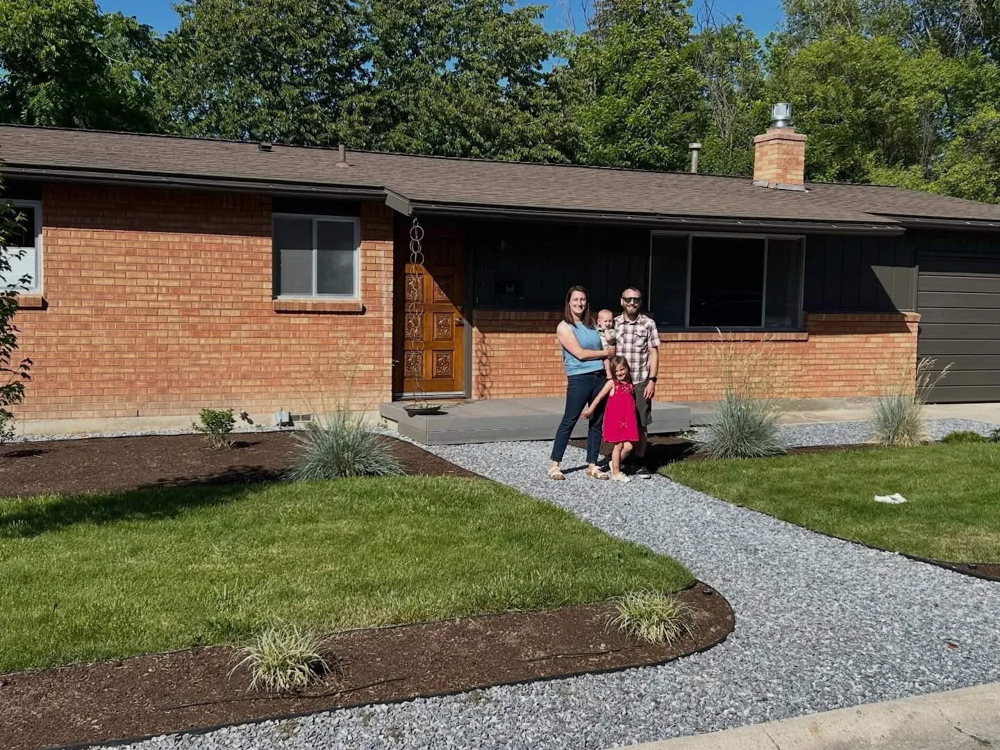 This house! Our home for 9 years. The comfortable, safe space where we planned and dreamed, made big scary leaps and small but consistent moves. This house is the foundation where we started our life together and grew our family. We lived life here a