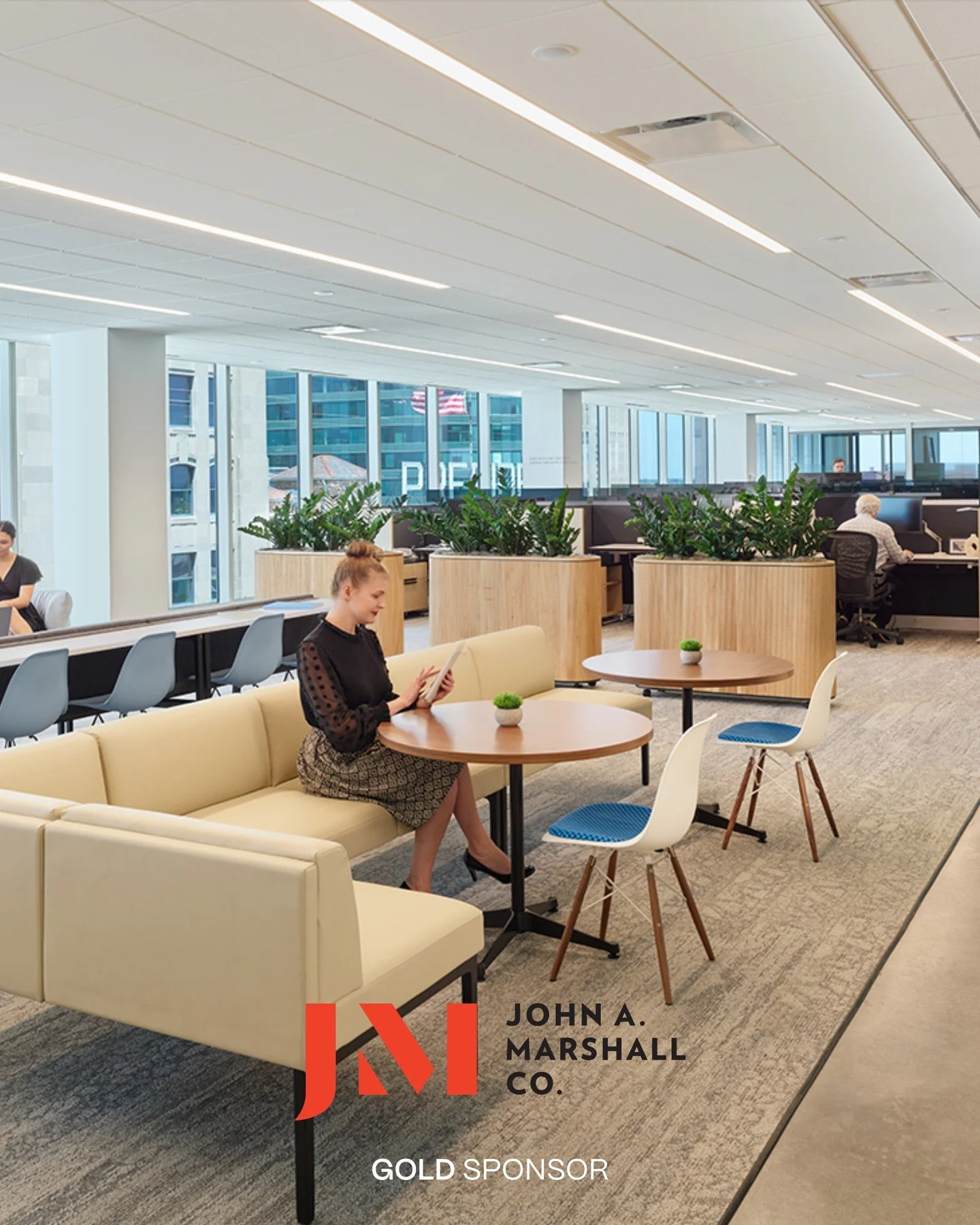 Bringing spaces to life for over 100 years. ✨
At John A. Marshall Co., we bring function, beauty, and performance to every space — from offices and hospitals to universities, government facilities, and more.
As a Gold Certified MillerKnoll de