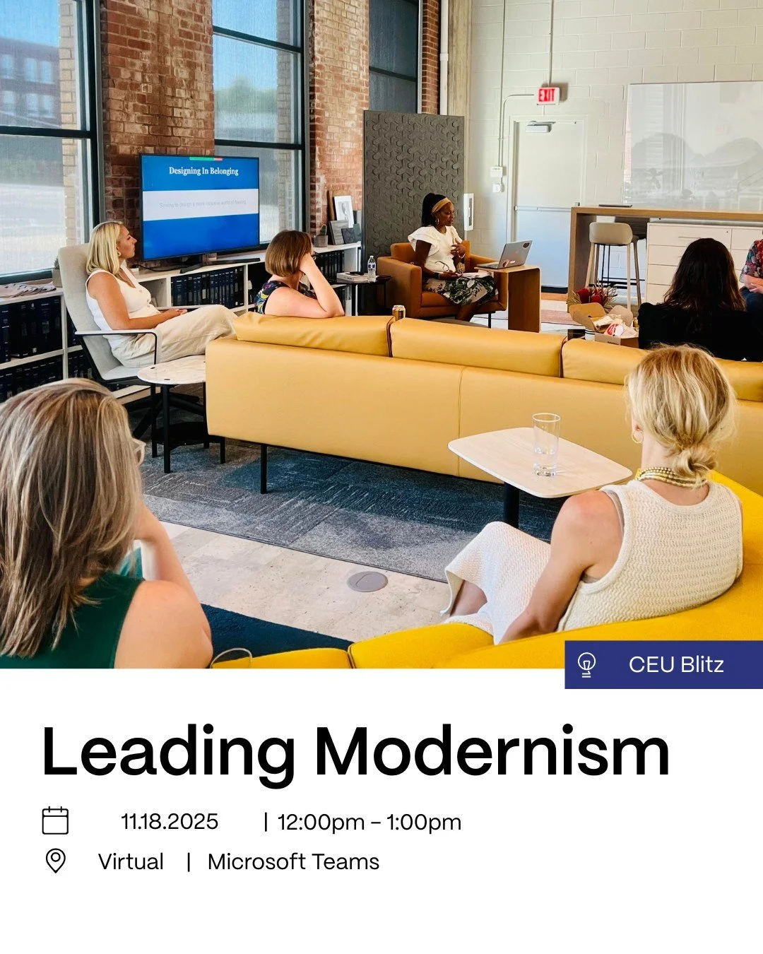 CEU OPPORTUNITY! 📣

This CEU focuses on the interconnections between designers and the way they shaped the differing expression of modernism at Herman Miller and Knoll, two companies that sit at the center of midcentury modernism. Marcel Breuer, Eer